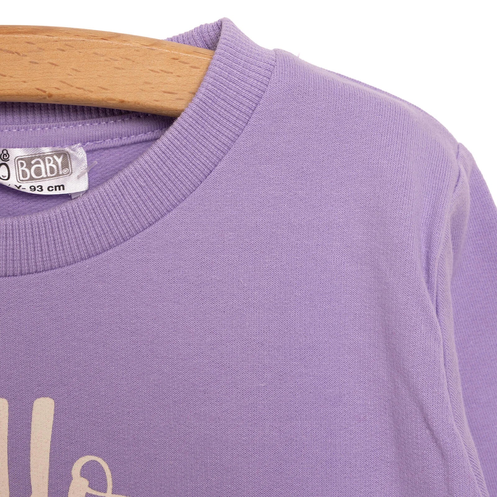 HelloBaby Baby Girl Animal Printed Sweatshirt - Purple - Image 8