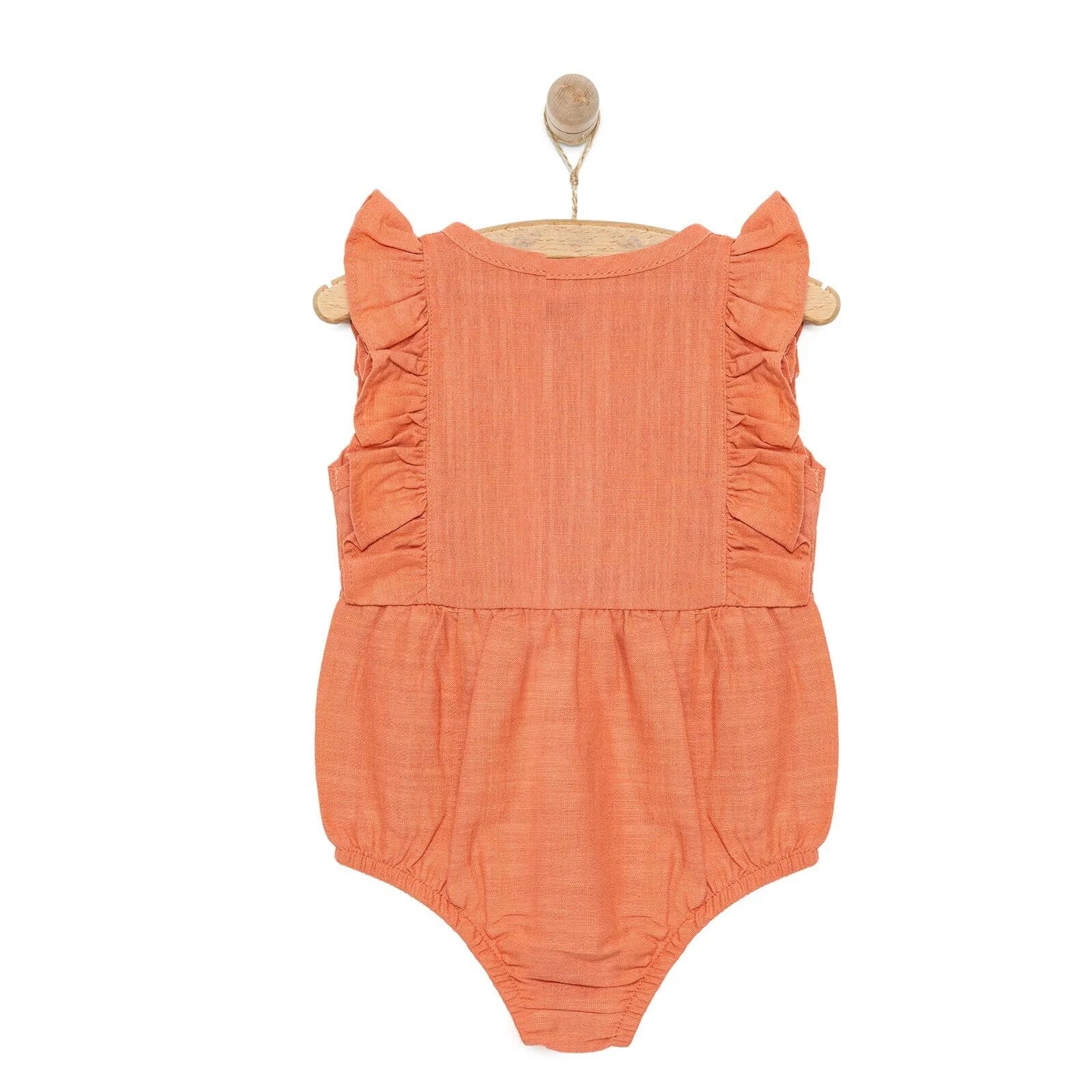 HelloBaby Baby Girl Athlete Bodysuit - Vermilion - Image 2