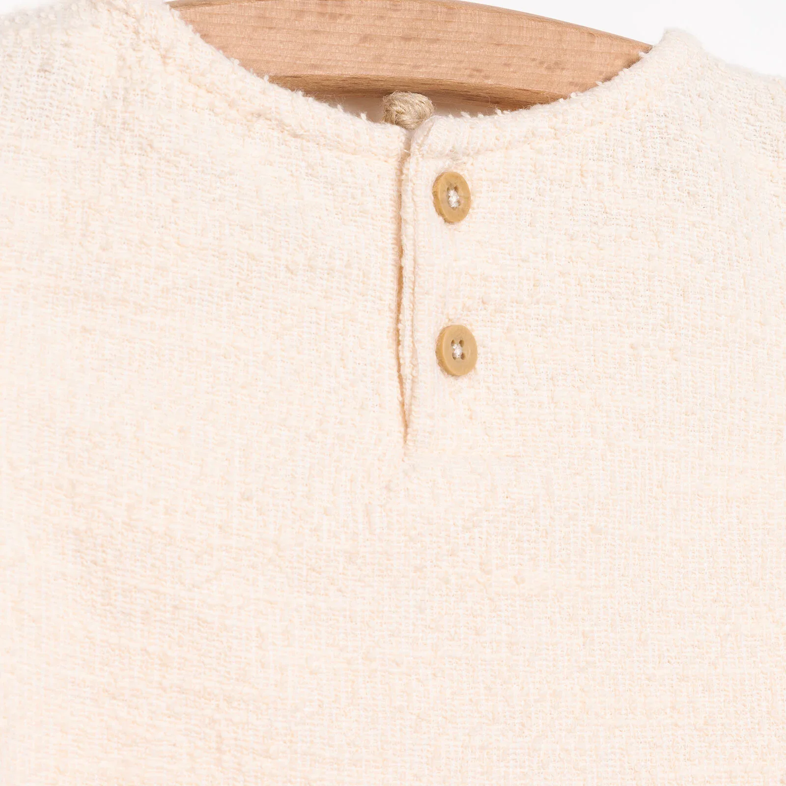HelloBaby Baby Girl Dress - Ecru - Image 3