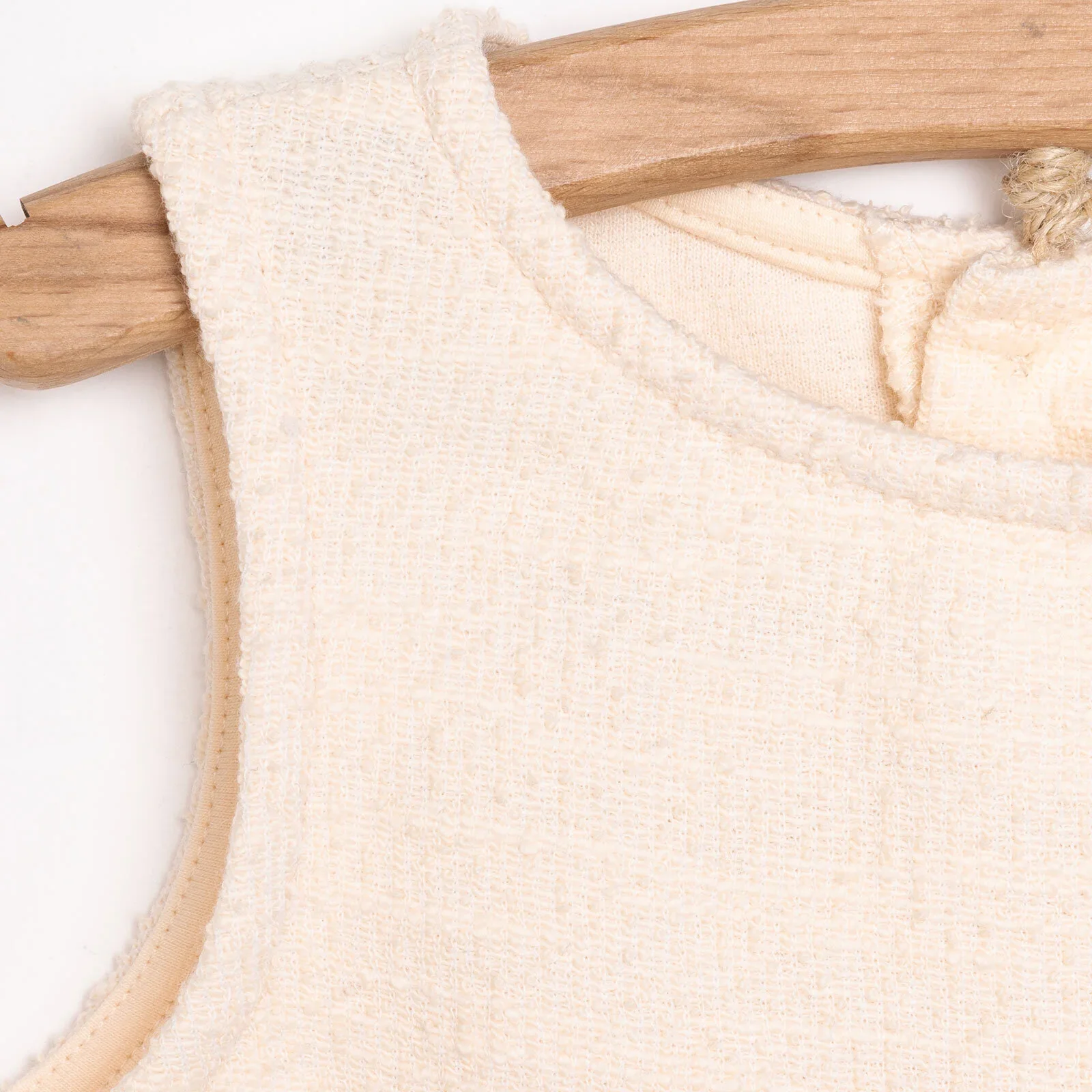 HelloBaby Baby Girl Dress - Ecru - Image 5