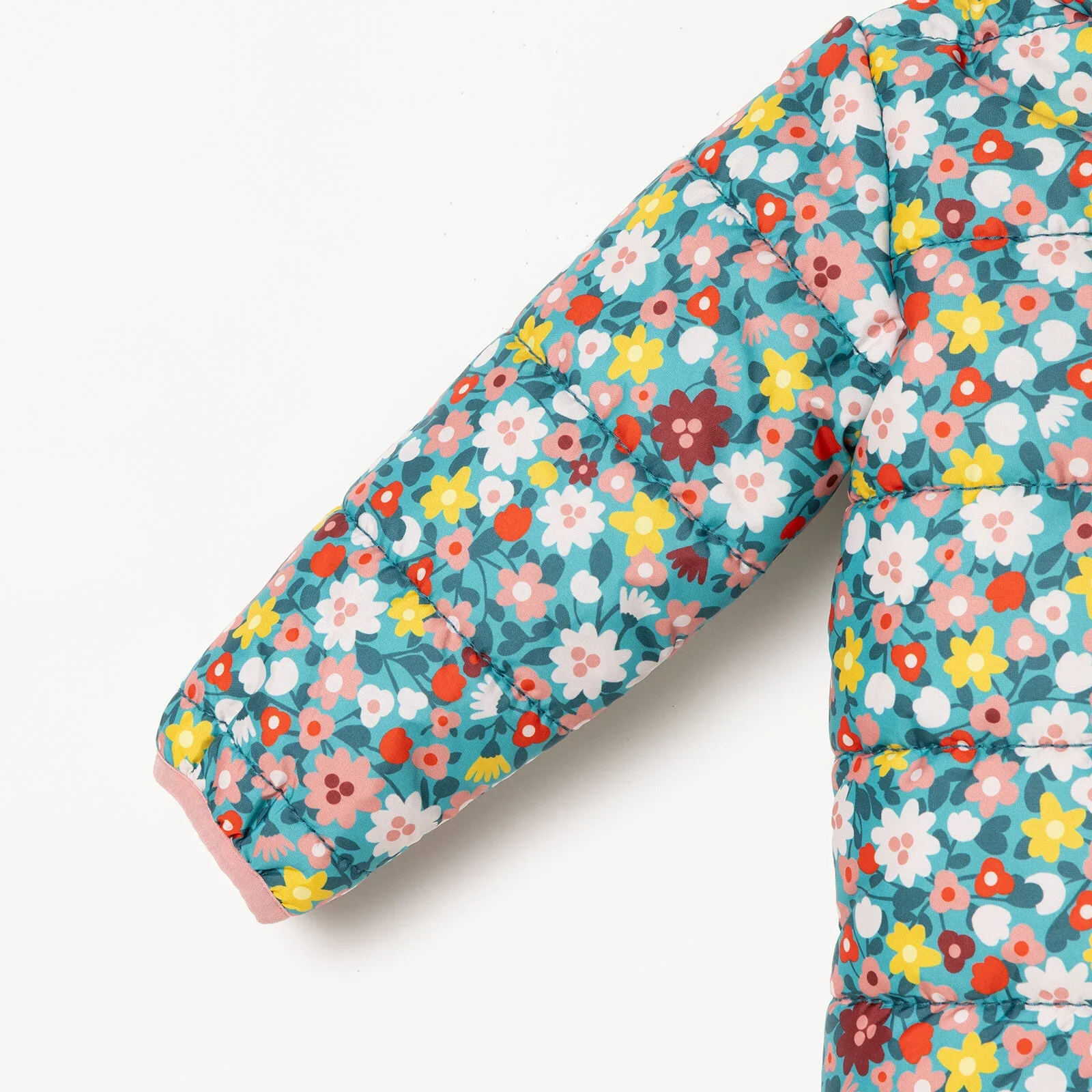 HelloBaby Baby Girl Floral Printed Coat - Printed - Image 4