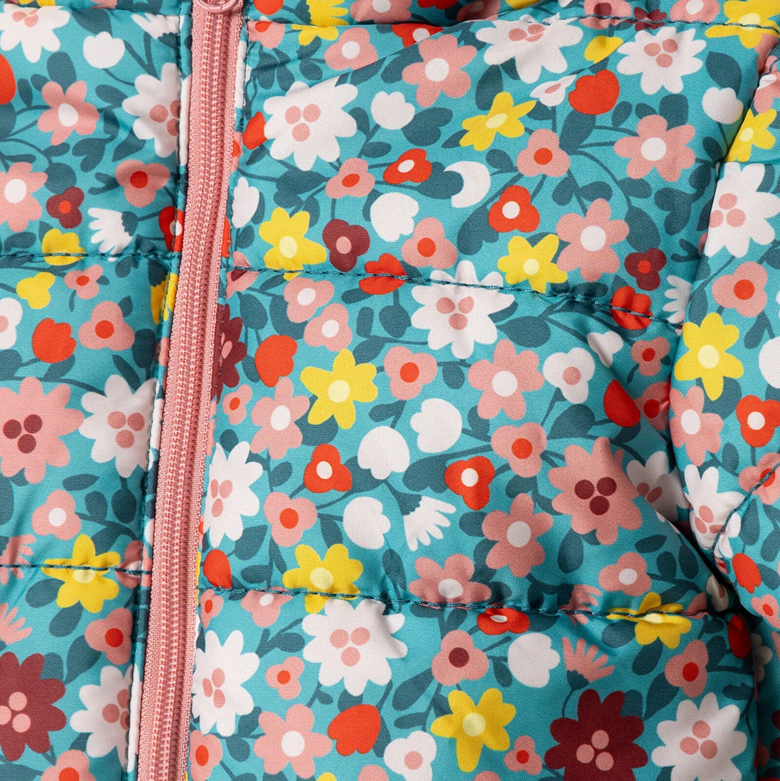 HelloBaby Baby Girl Floral Printed Coat - Printed - Image 6