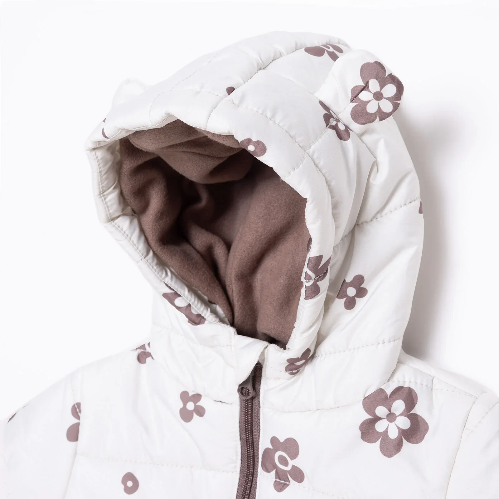 HelloBaby Baby Girl Floral Printed Coat - Printed - Image 4