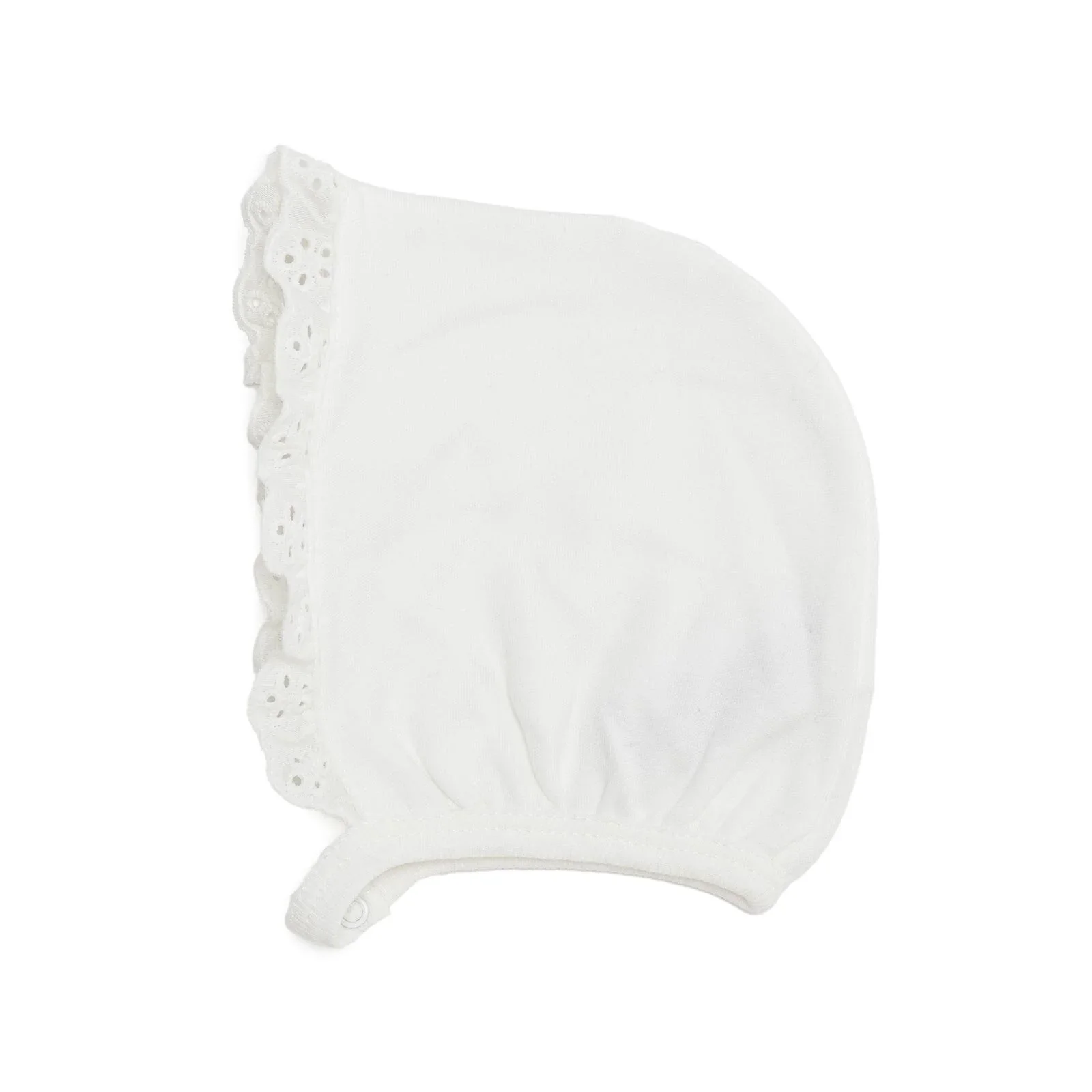 HelloBaby Baby Girl Hat - Ecru - Image 2