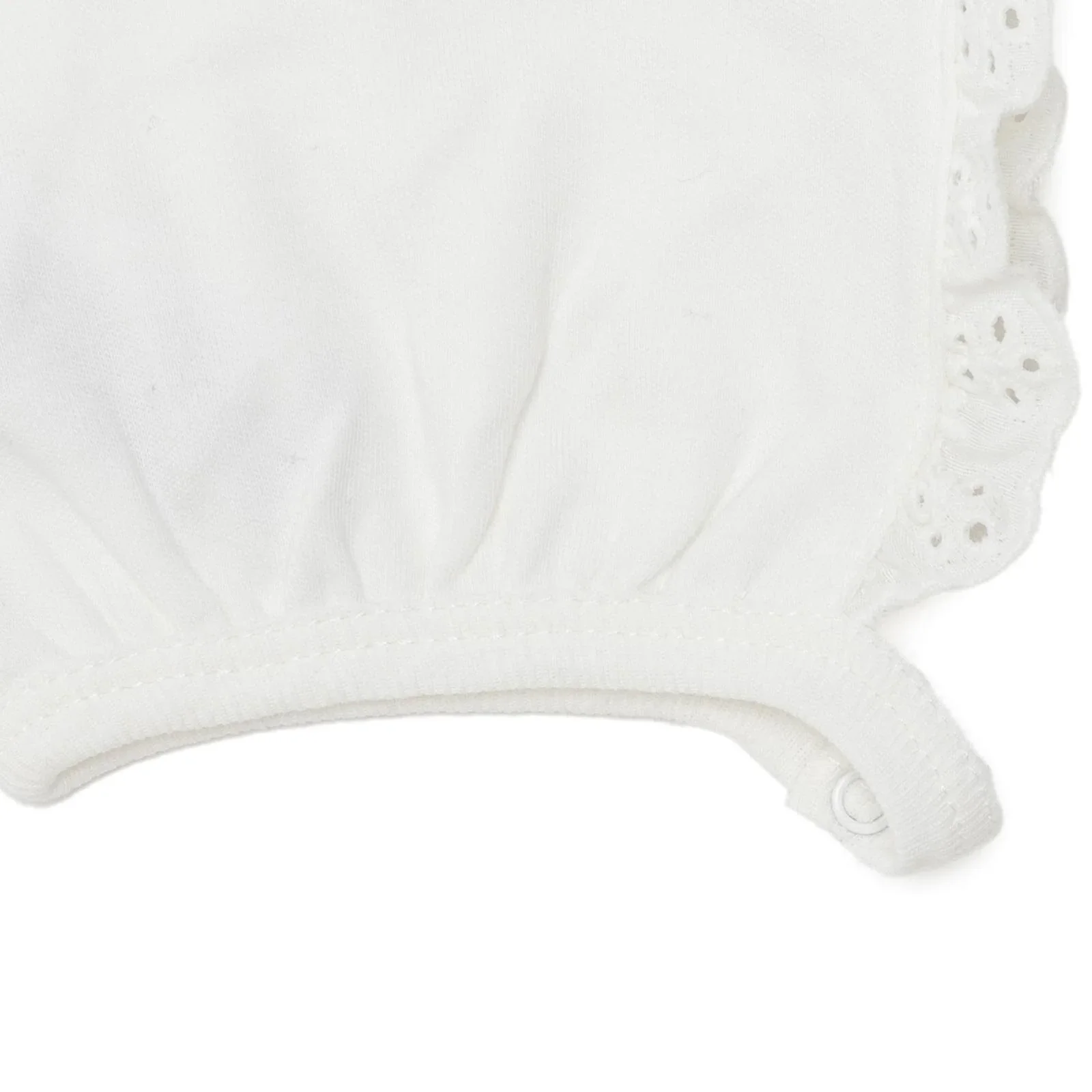 HelloBaby Baby Girl Hat - Ecru - Image 4