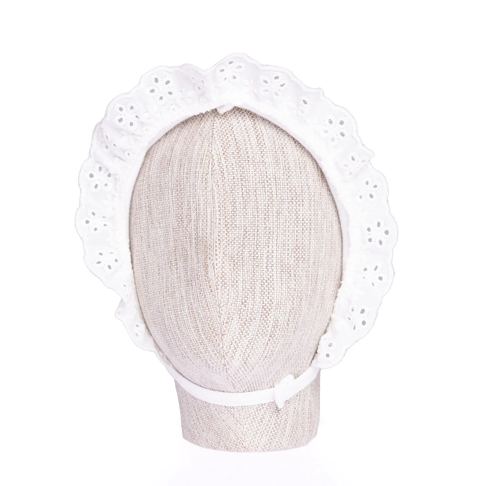 HelloBaby Baby Girl Hat - Ecru - Image 7