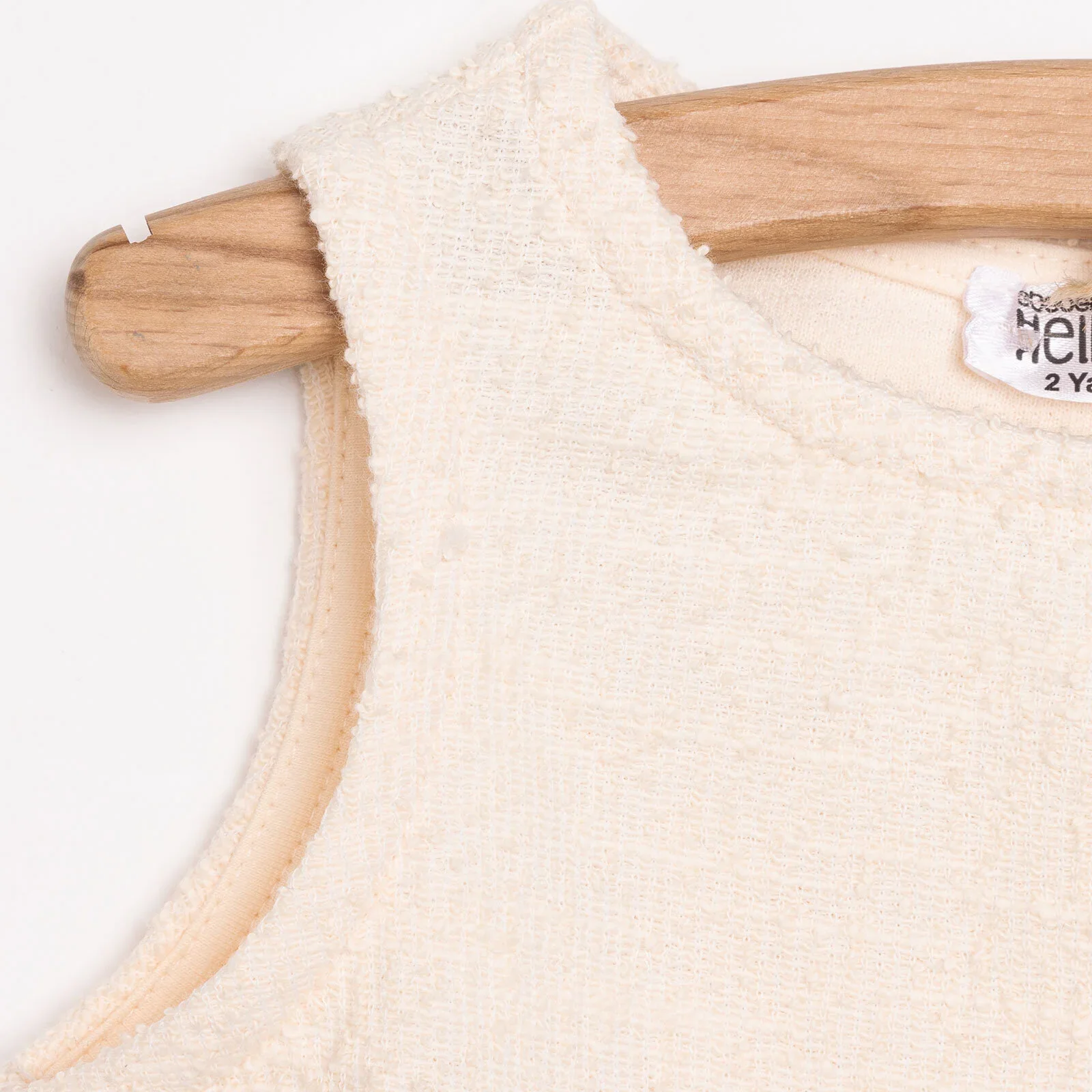 HelloBaby  Baby Girl Jogger - Ecru - Image 4