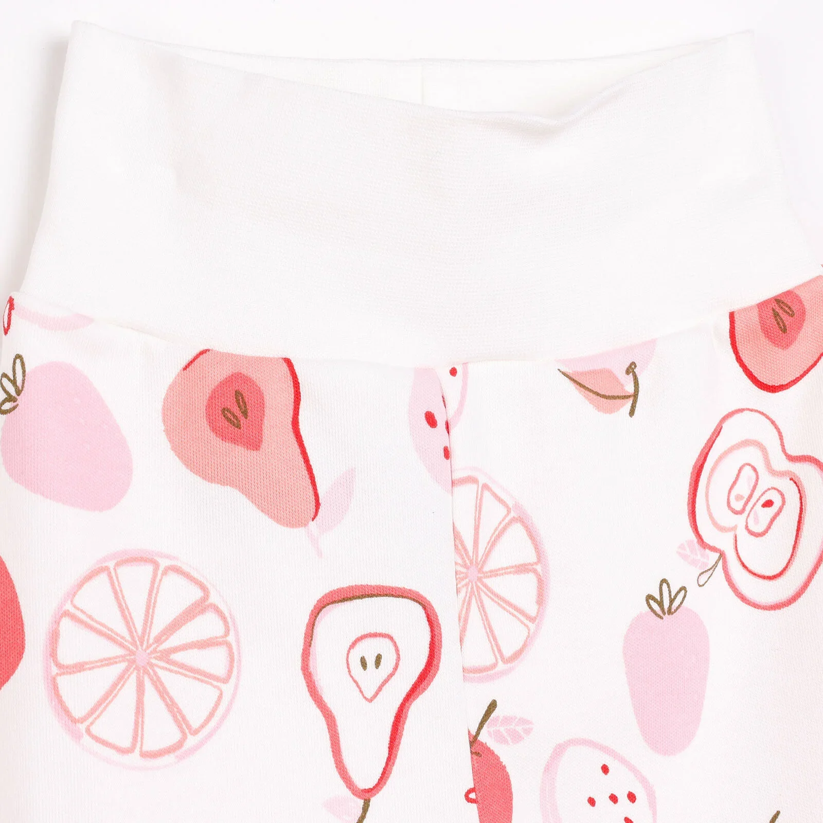 HelloBaby Baby Girl Legging with Feet 2pcs - Pink - Image 3