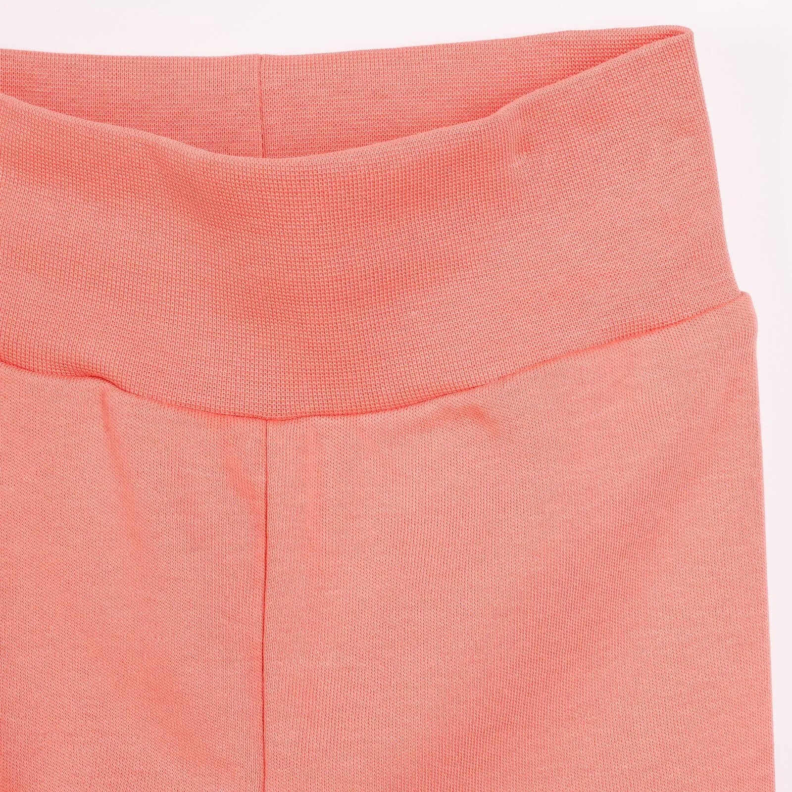 HelloBaby Baby Girl Legging with Feet 2pcs - Pink - Image 4