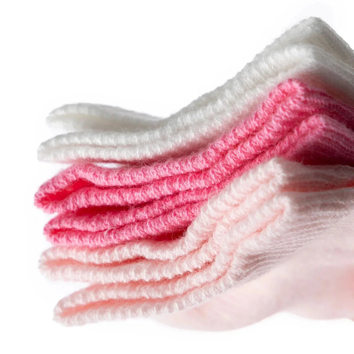 HelloBaby Baby Girl Socks 3 pcs - Pink - Image 6