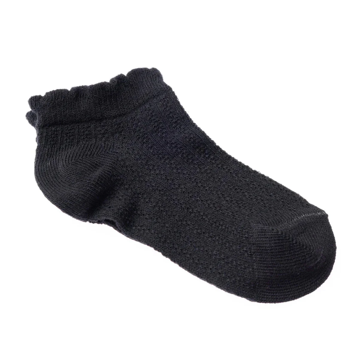 HelloBaby Baby Girl Socks 3 pcs - Black - Image 5