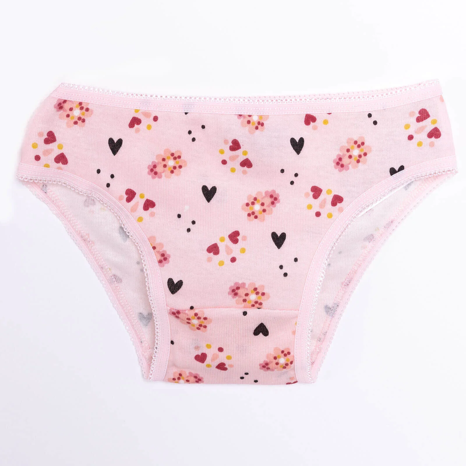 HelloBaby Baby Girl Underwear 3 pcs - Pink - Image 5
