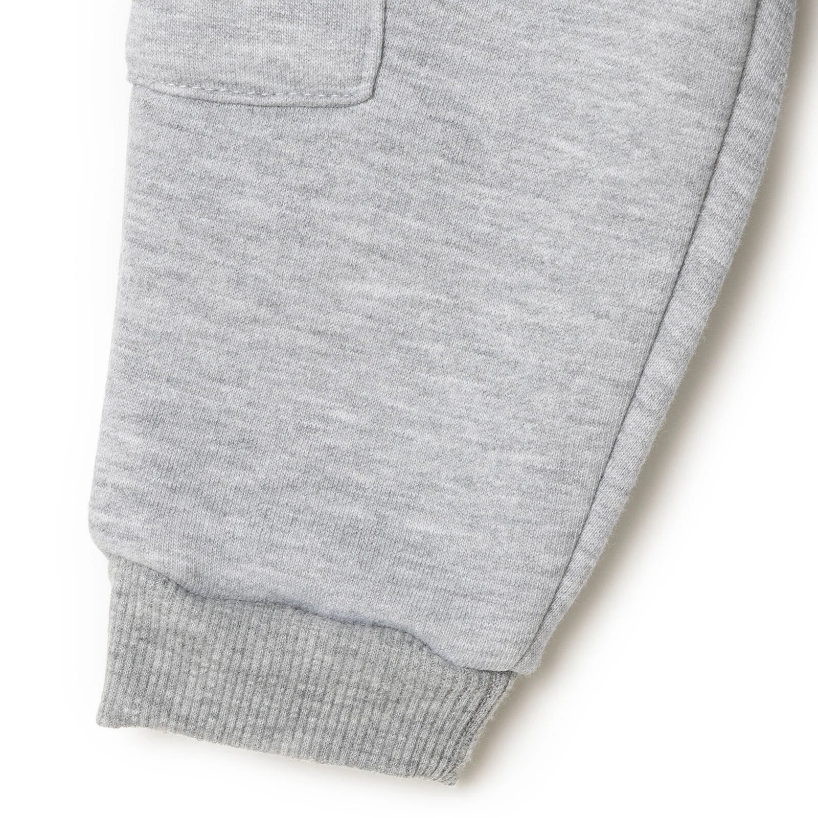 HelloBaby Basic Baby Boy Leggings - Grey Melange - Image 6