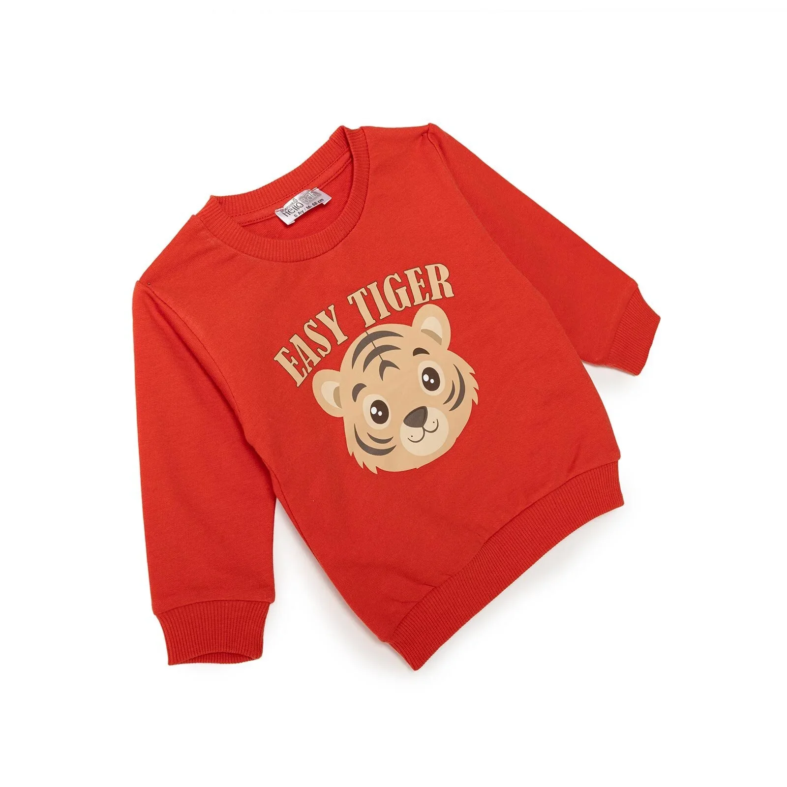 HelloBaby Basic Baby Boy Sweatshirt - Red - Image 3