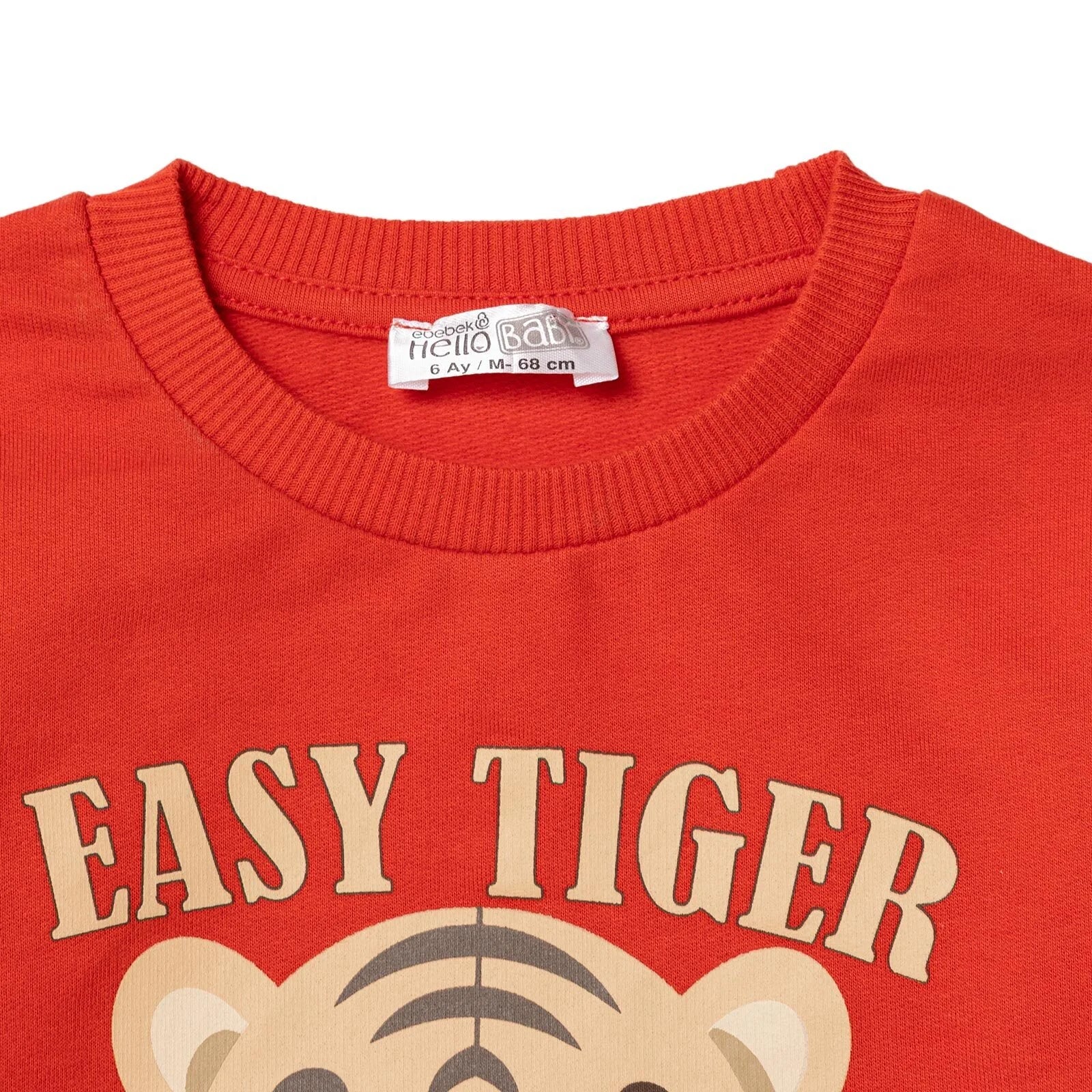 HelloBaby Basic Baby Boy Sweatshirt - Red - Image 5