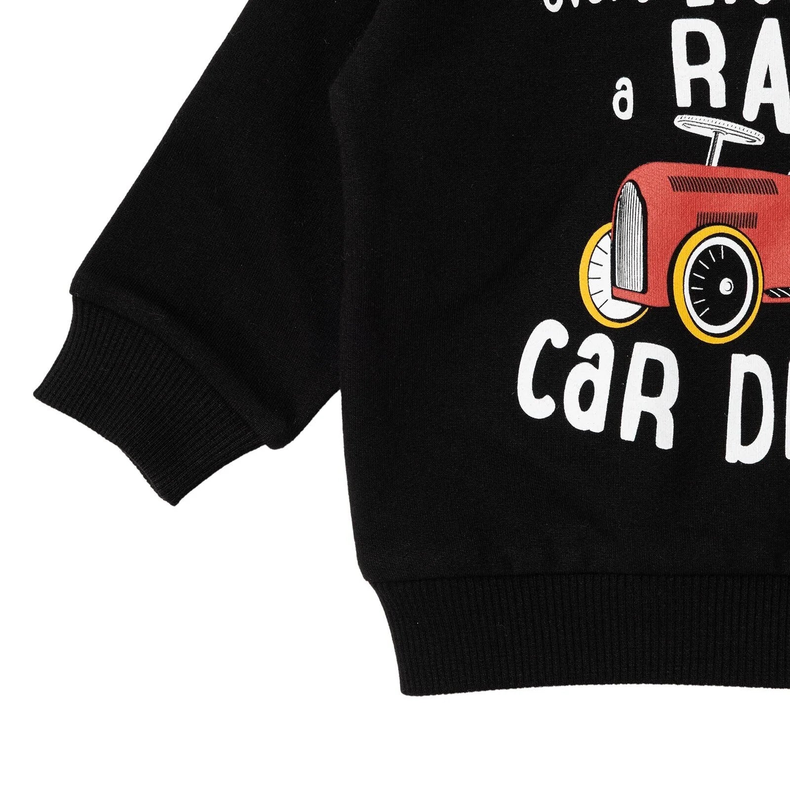 HelloBaby Basic Baby Boy Sweatshirt - Black - Image 5