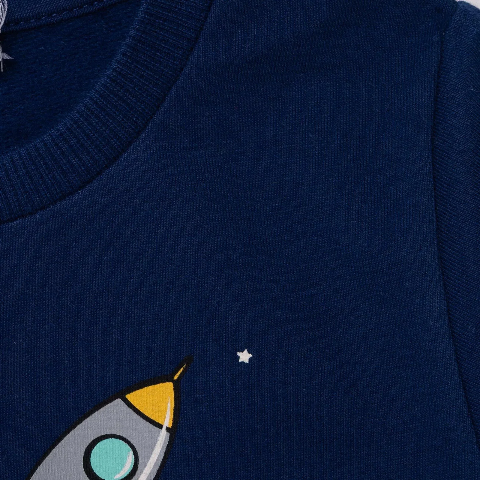 HelloBaby Basic Baby Boy Sweatshirt - Navy Blue - Image 3