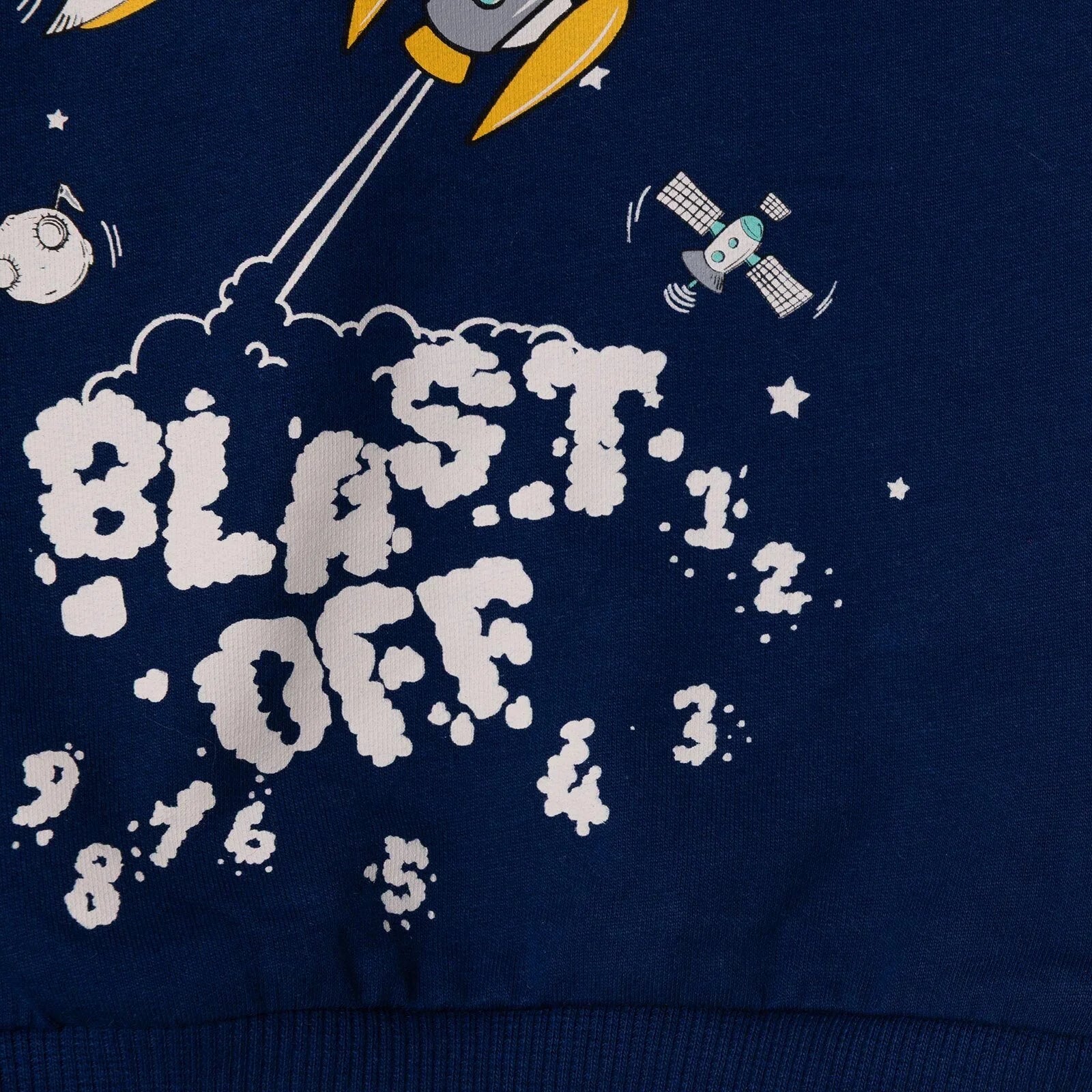HelloBaby Basic Baby Boy Sweatshirt - Navy Blue - Image 6