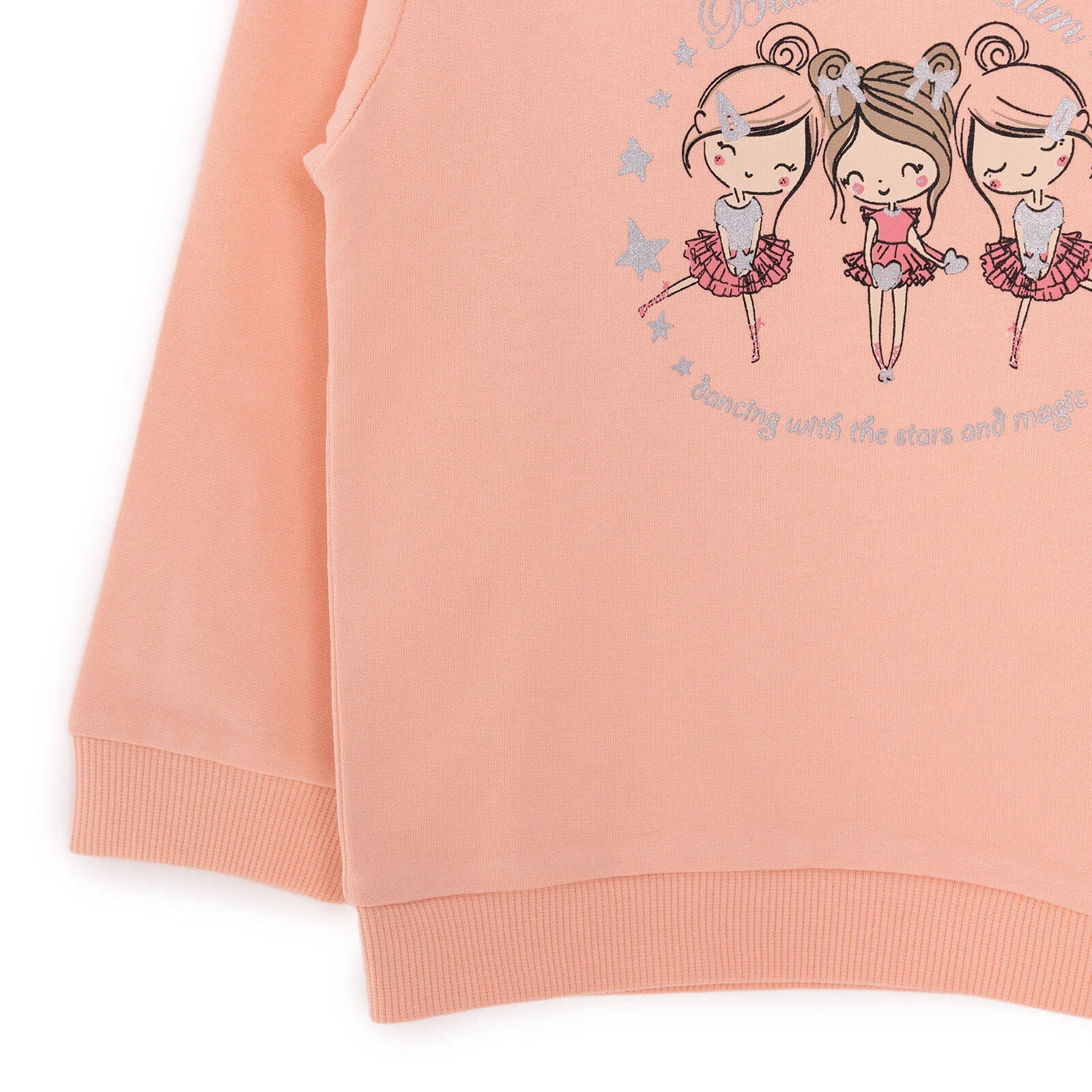 HelloBaby Basic Baby Girl Sweatshirt - Pink - Image 4