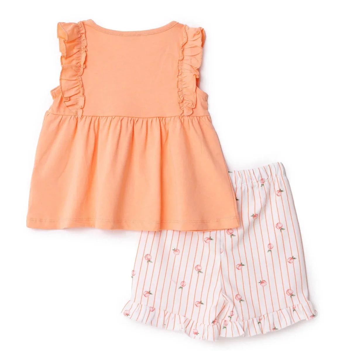 HelloBaby Basic Blouse-Shorts - Salmon - Image 2