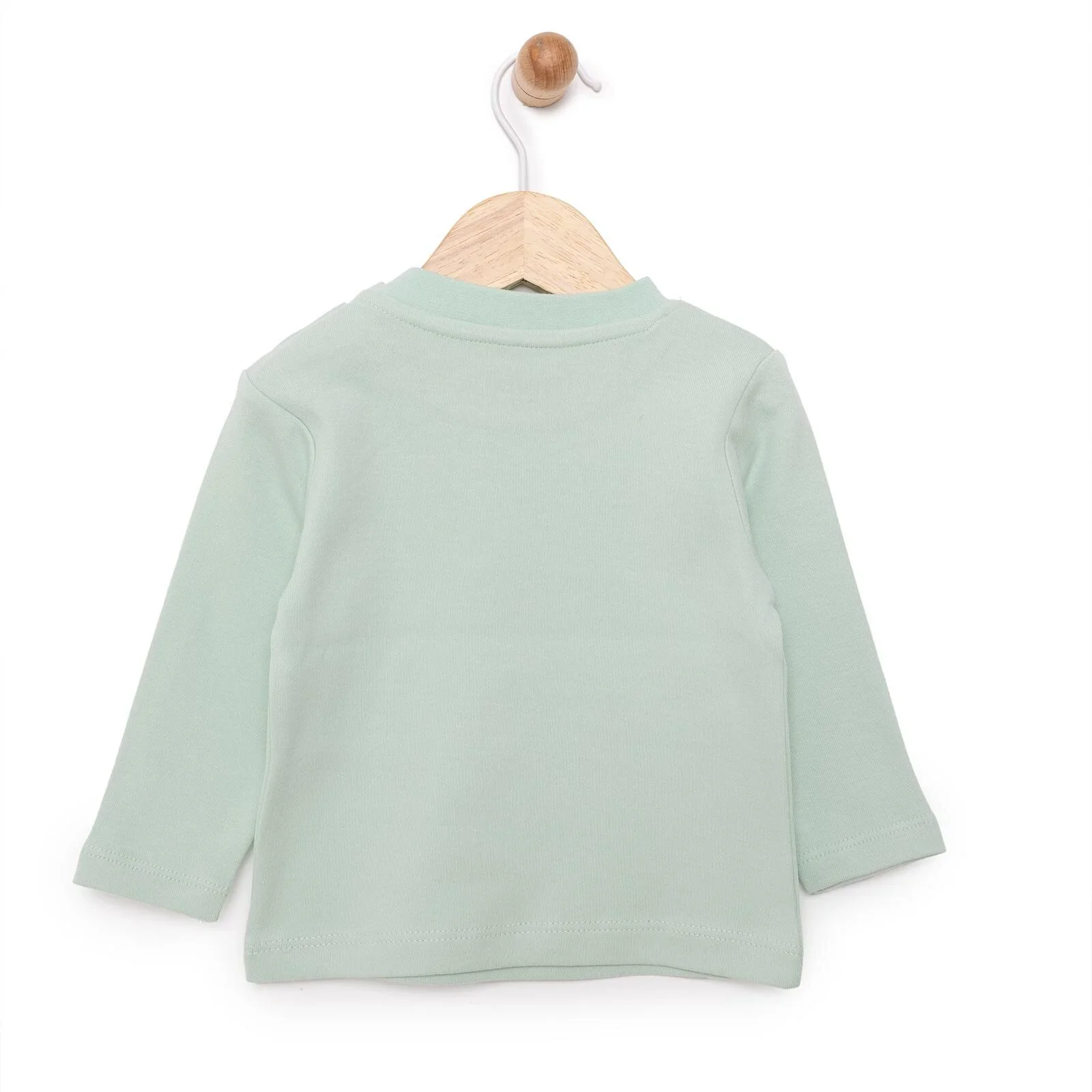 HelloBaby Basic Cat Printed Interlock Long Sleeve T-Shirt - Multicolour - Image 2