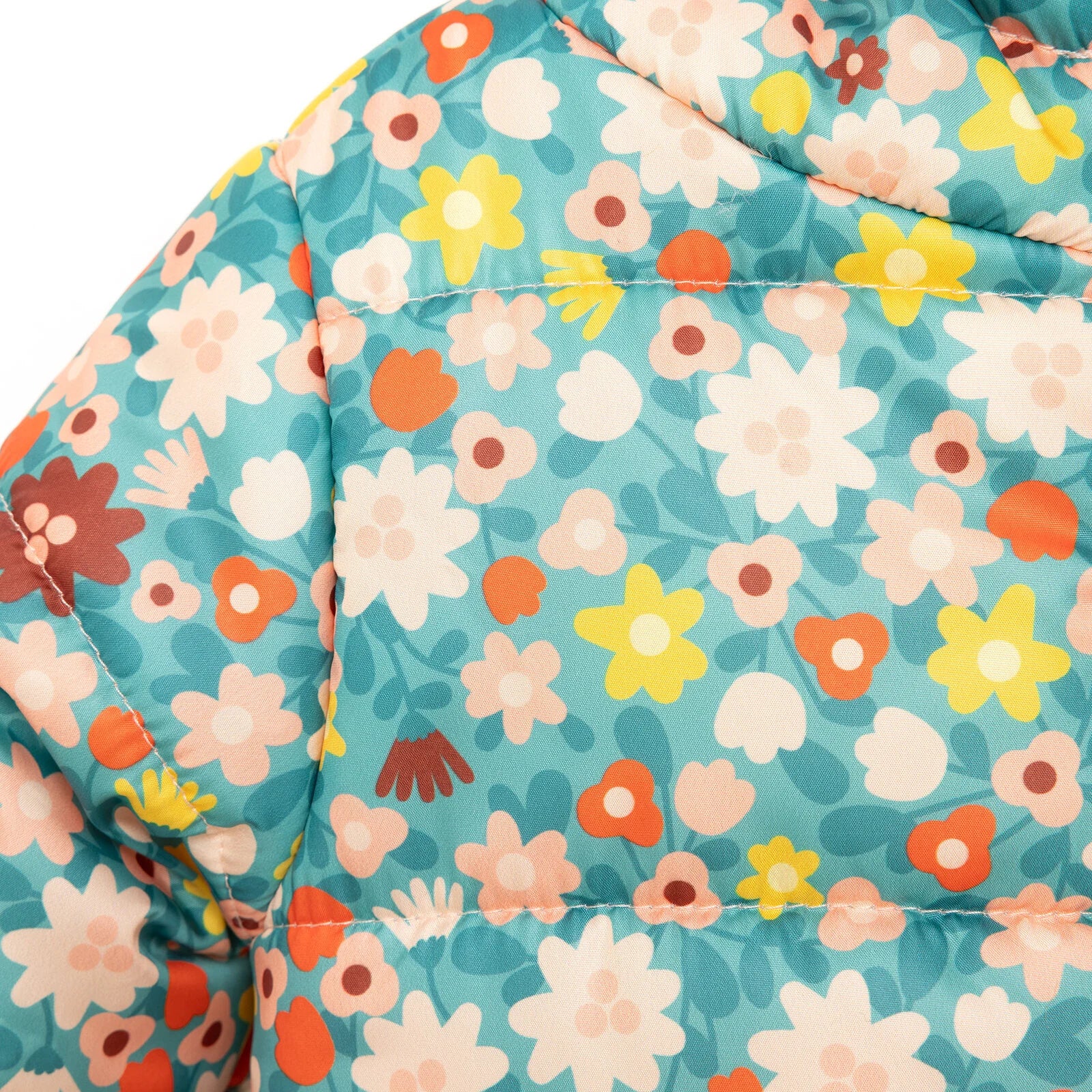 HelloBaby Basic Flower Printed Eared Coa - Printed - Image 8