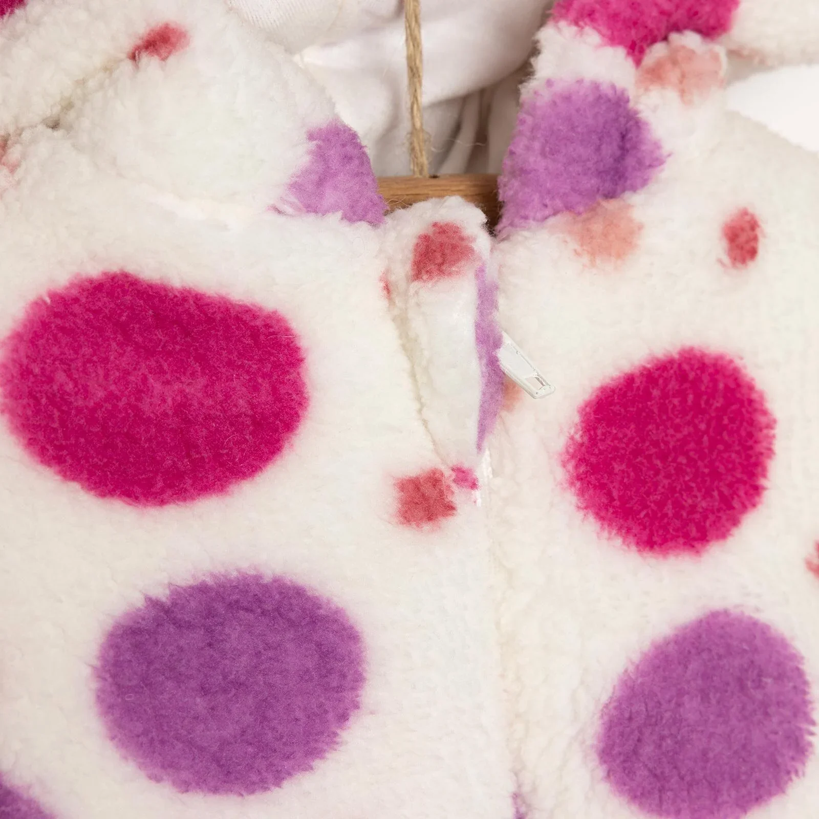 HelloBaby Basic Girl 3D Ears Welsoft Jacket - Rose - Image 6