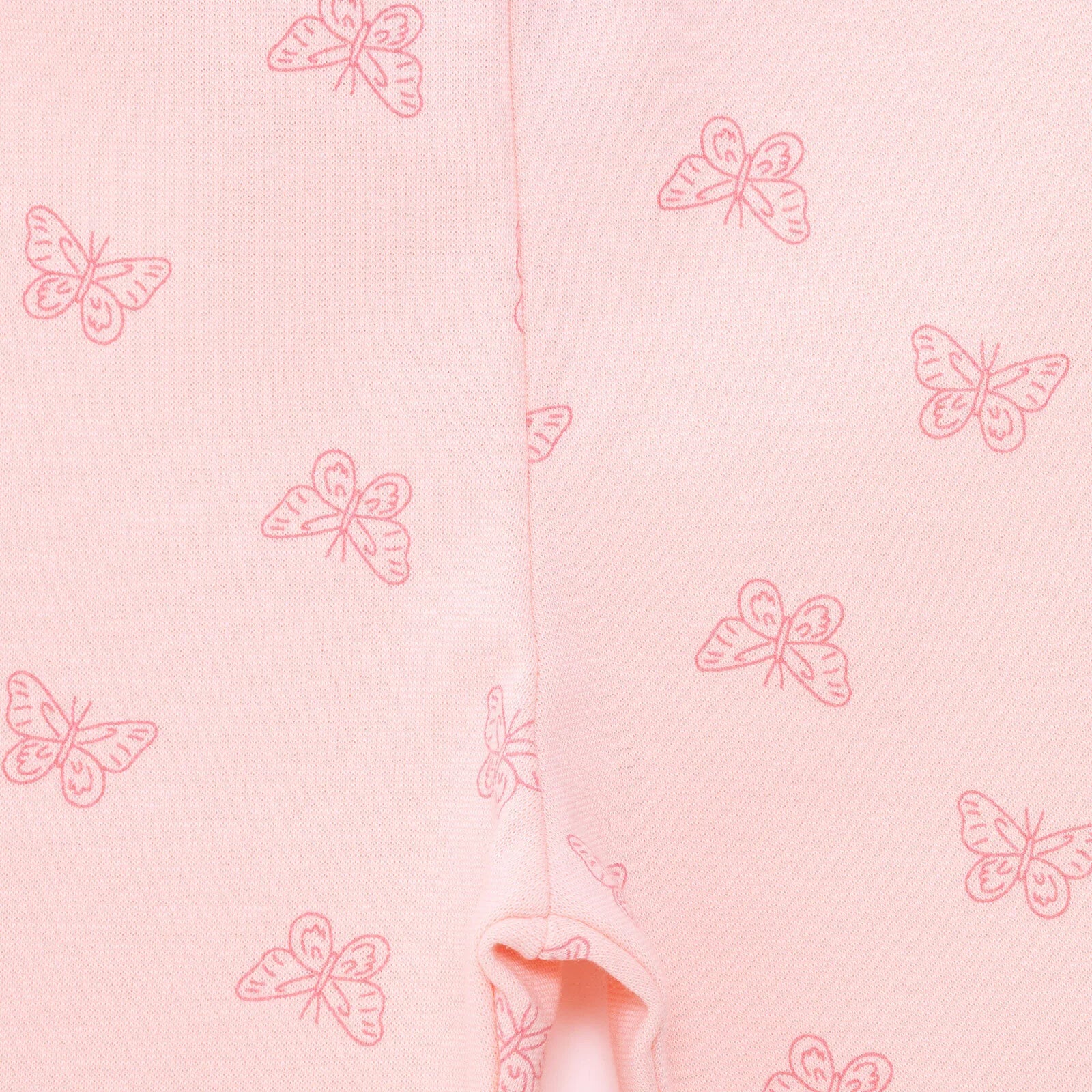 HelloBaby Basic Girl Butterfly Patterns Leggings - Light Pink - Image 5