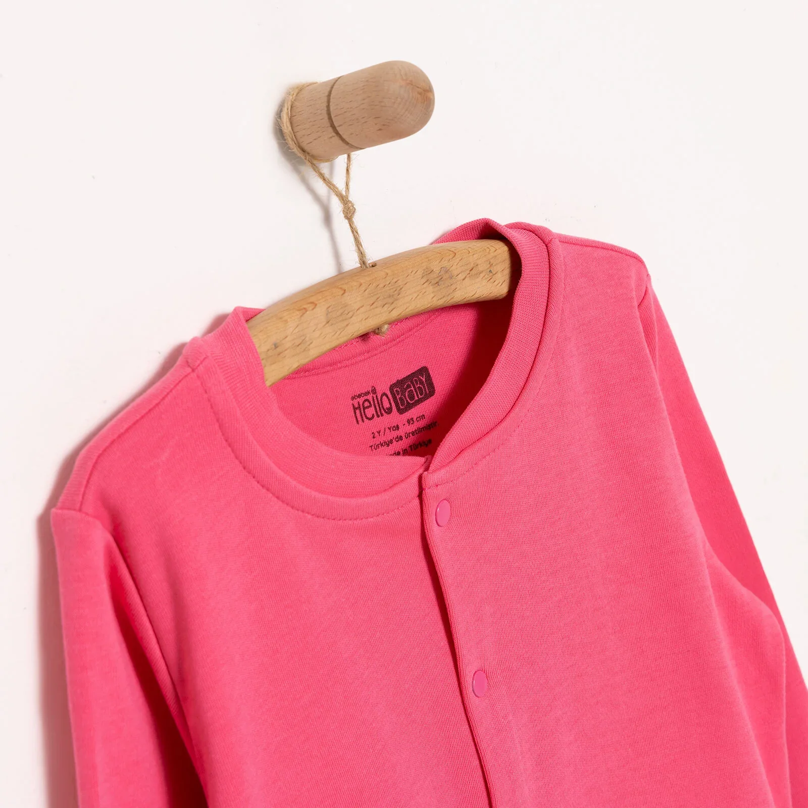 HelloBaby Basic Girl Cardigan - Pink - Image 3
