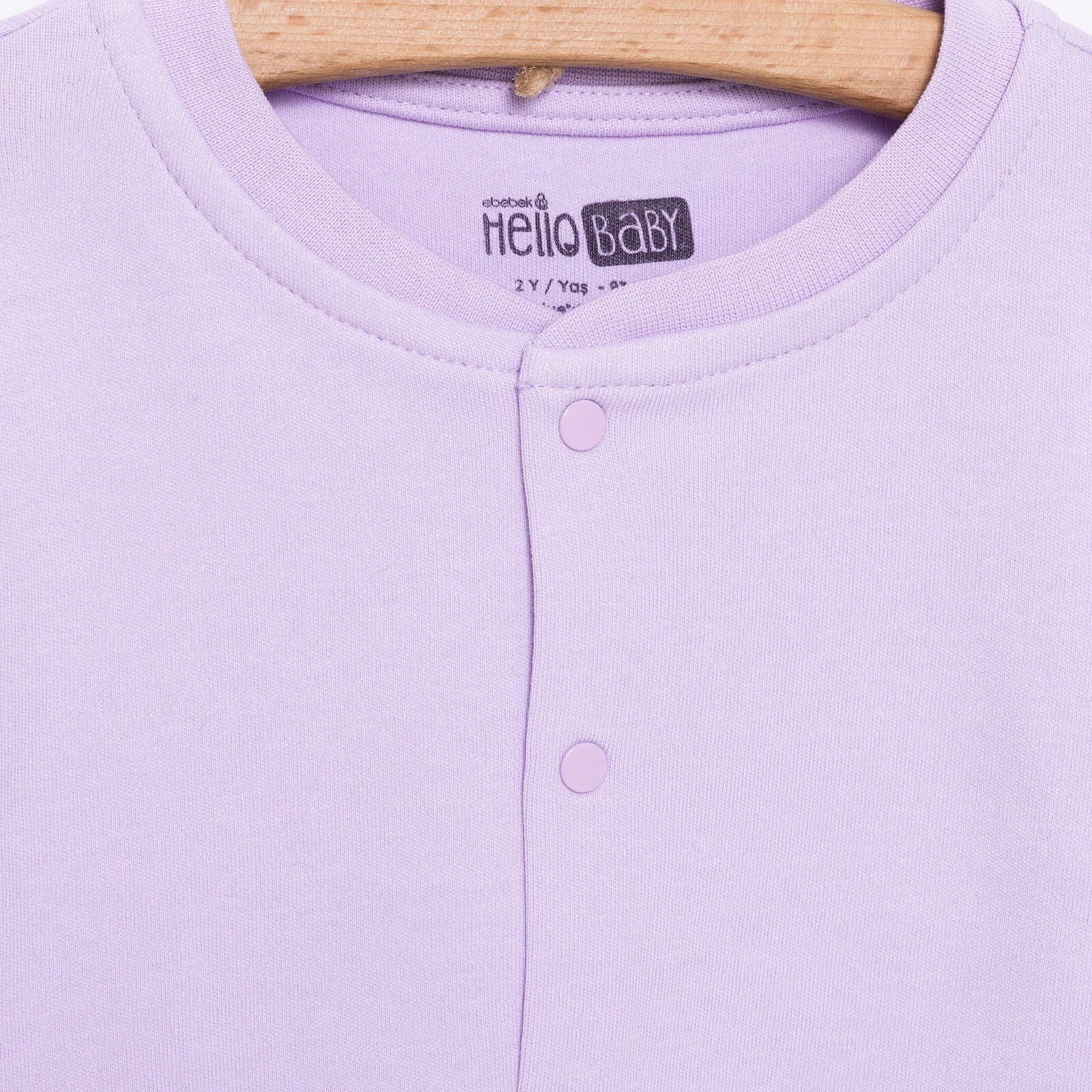 HelloBaby Basic Girl Cardigan - Purple - Image 5