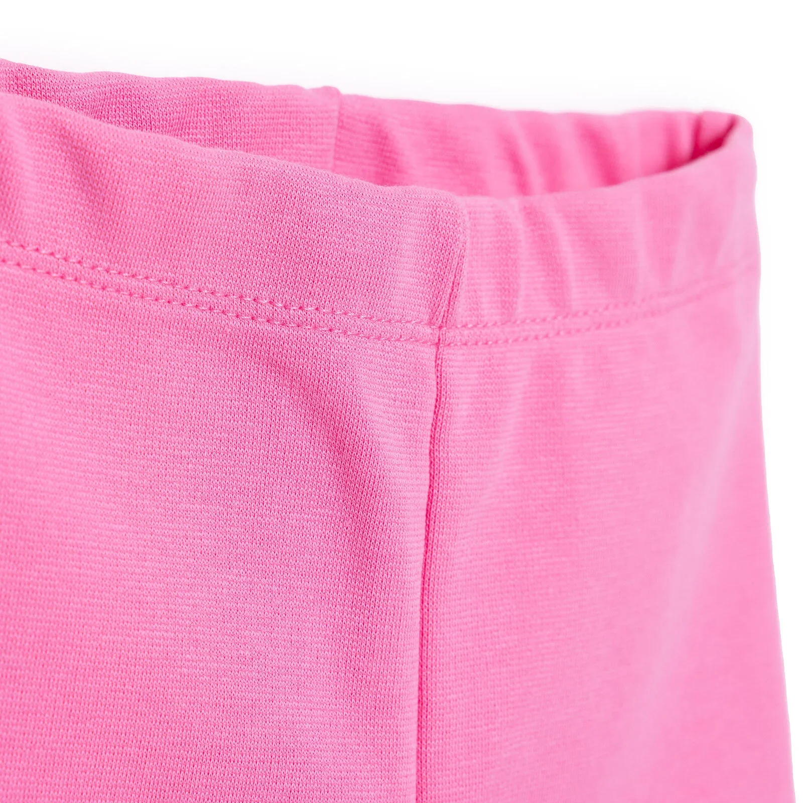 HelloBaby Basic Girl Flare Leggings - Dark Pink - Image 5