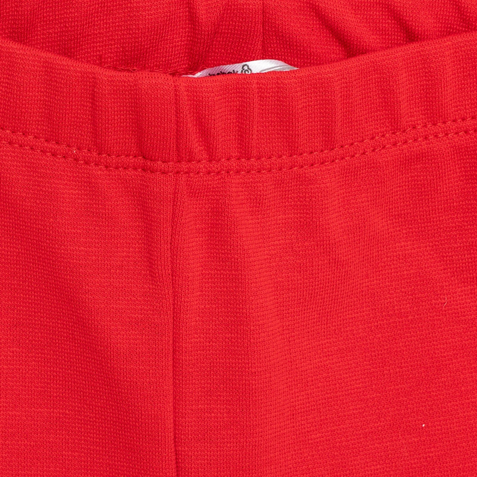 HelloBaby Basic Girl Flare Leggings - Red - Image 3