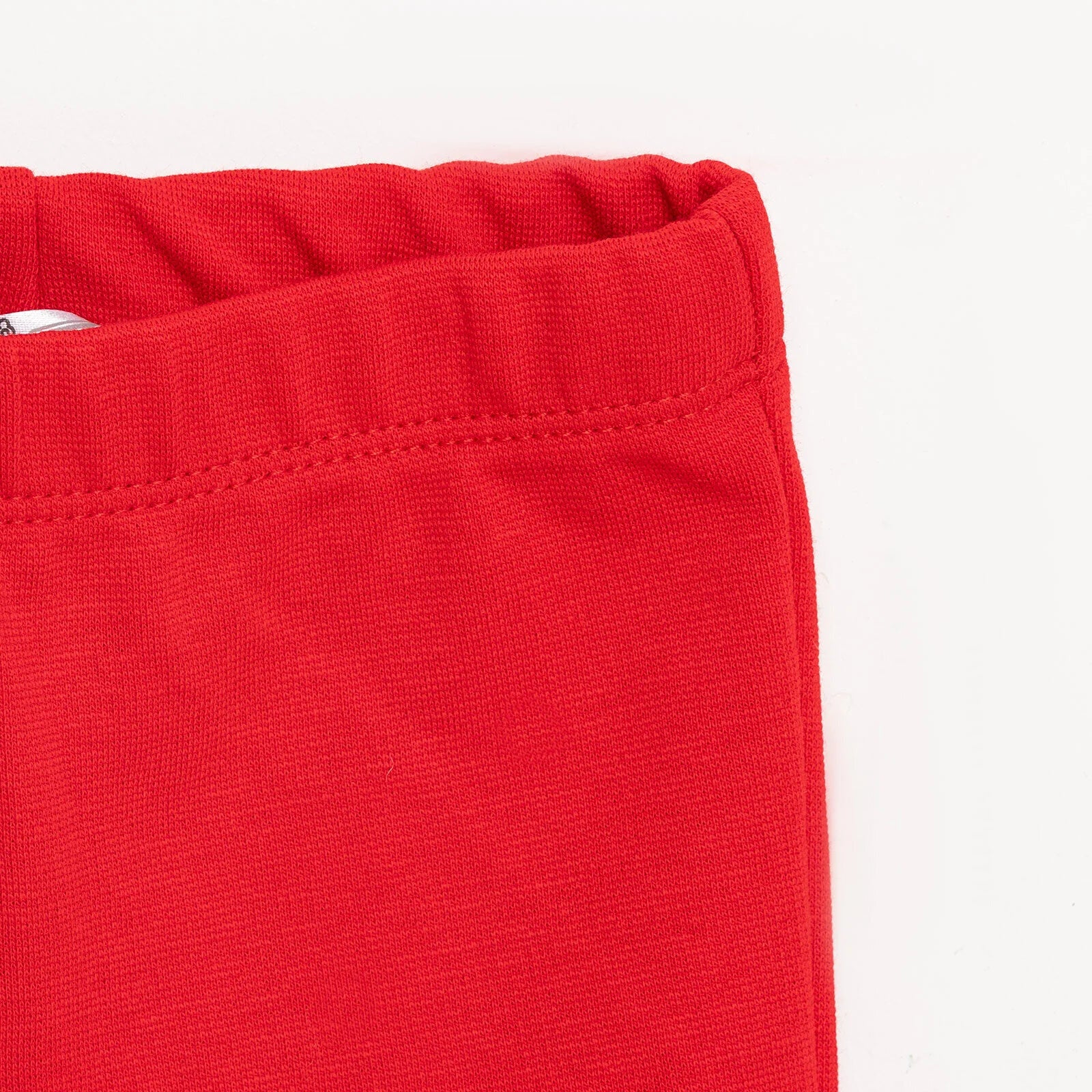 HelloBaby Basic Girl Flare Leggings - Red - Image 4