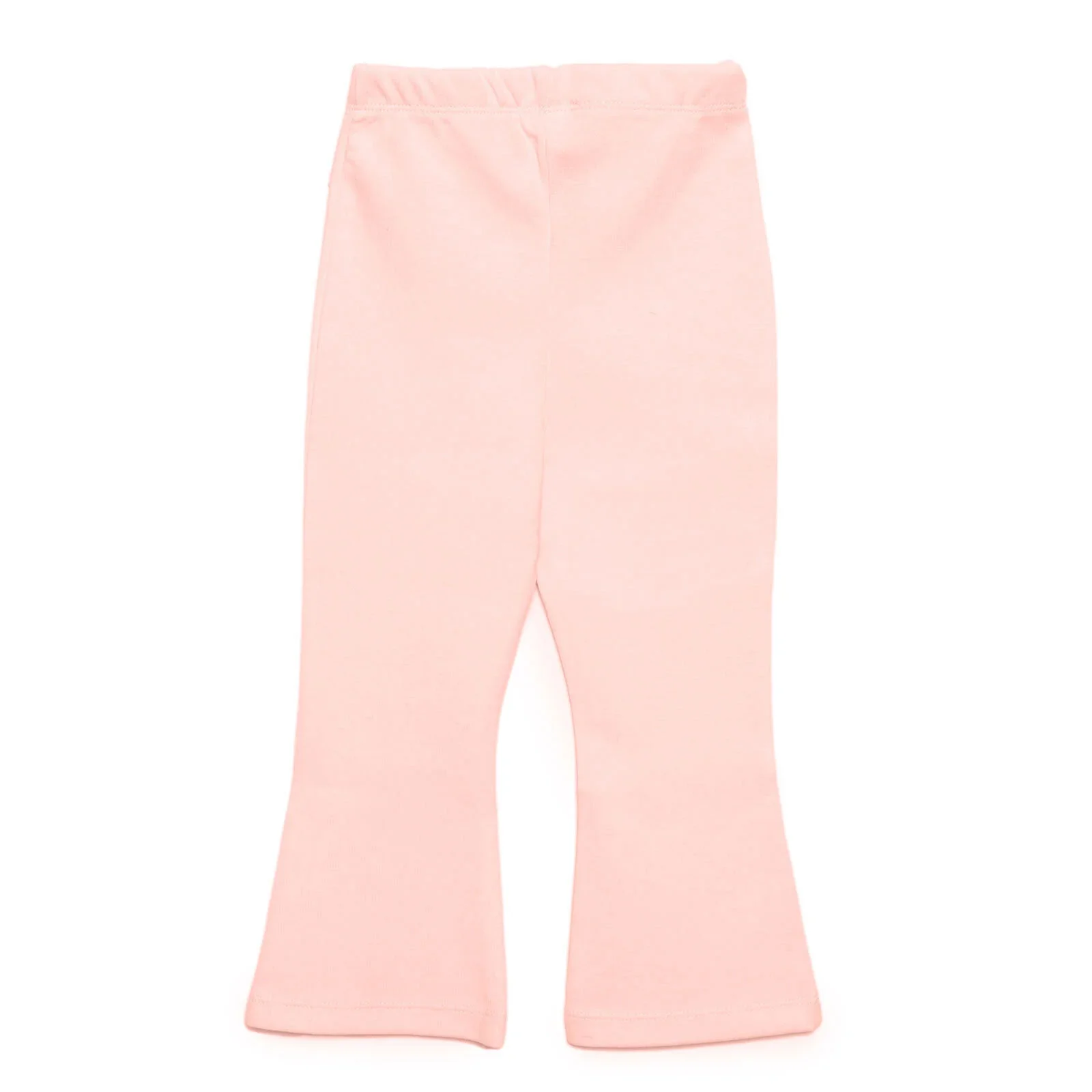 HelloBaby Basic Girl Flare Leggings - Powder - Image 2