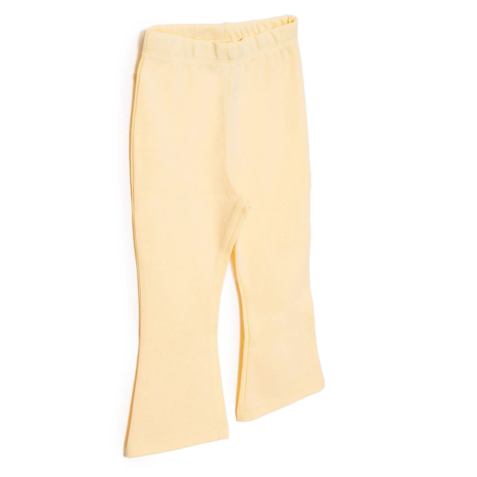 HelloBaby Basic Girl Flare Leggings - Yellow - Image 7