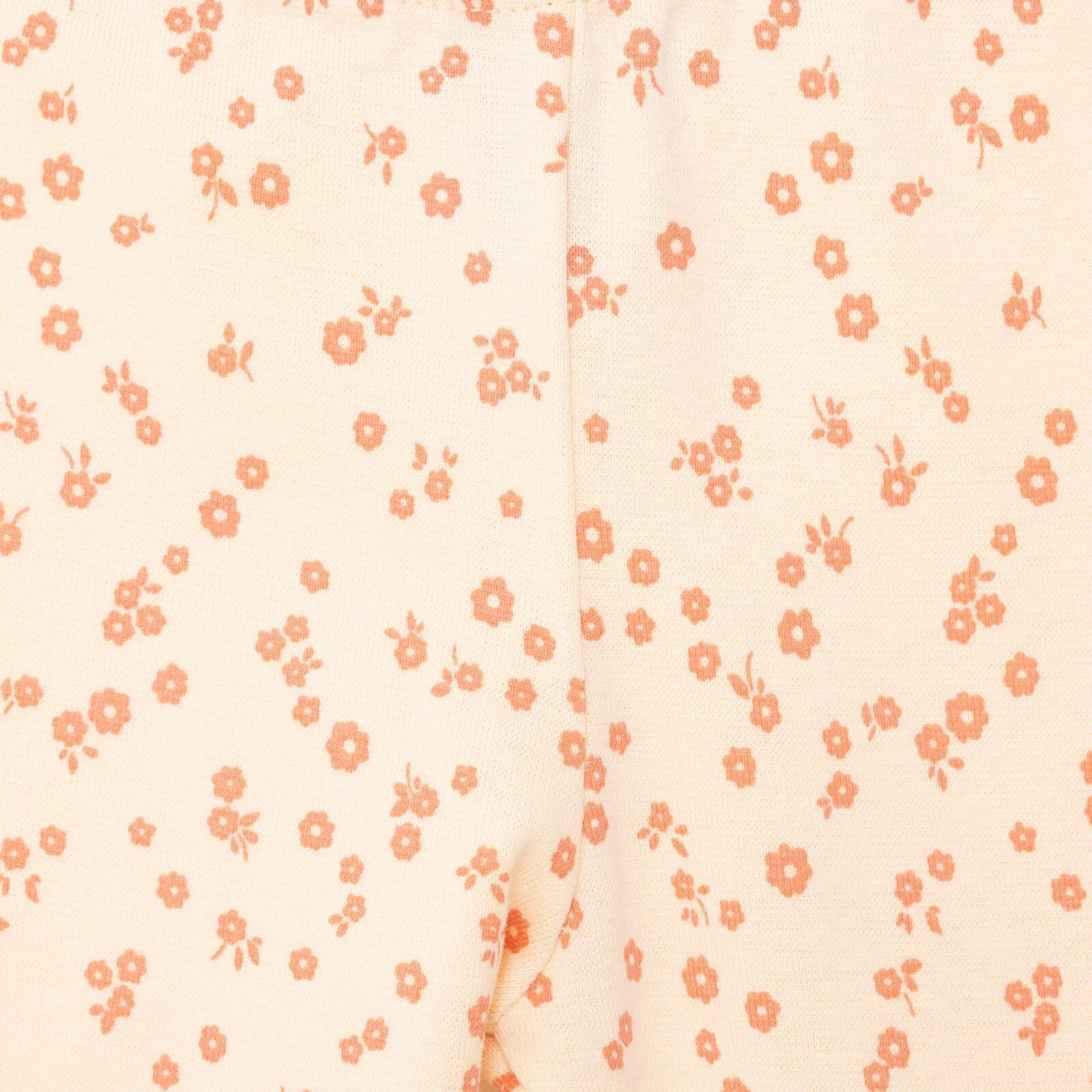 HelloBaby Basic Girl Flowers Patterns Leggings - Light Yellow - Image 5