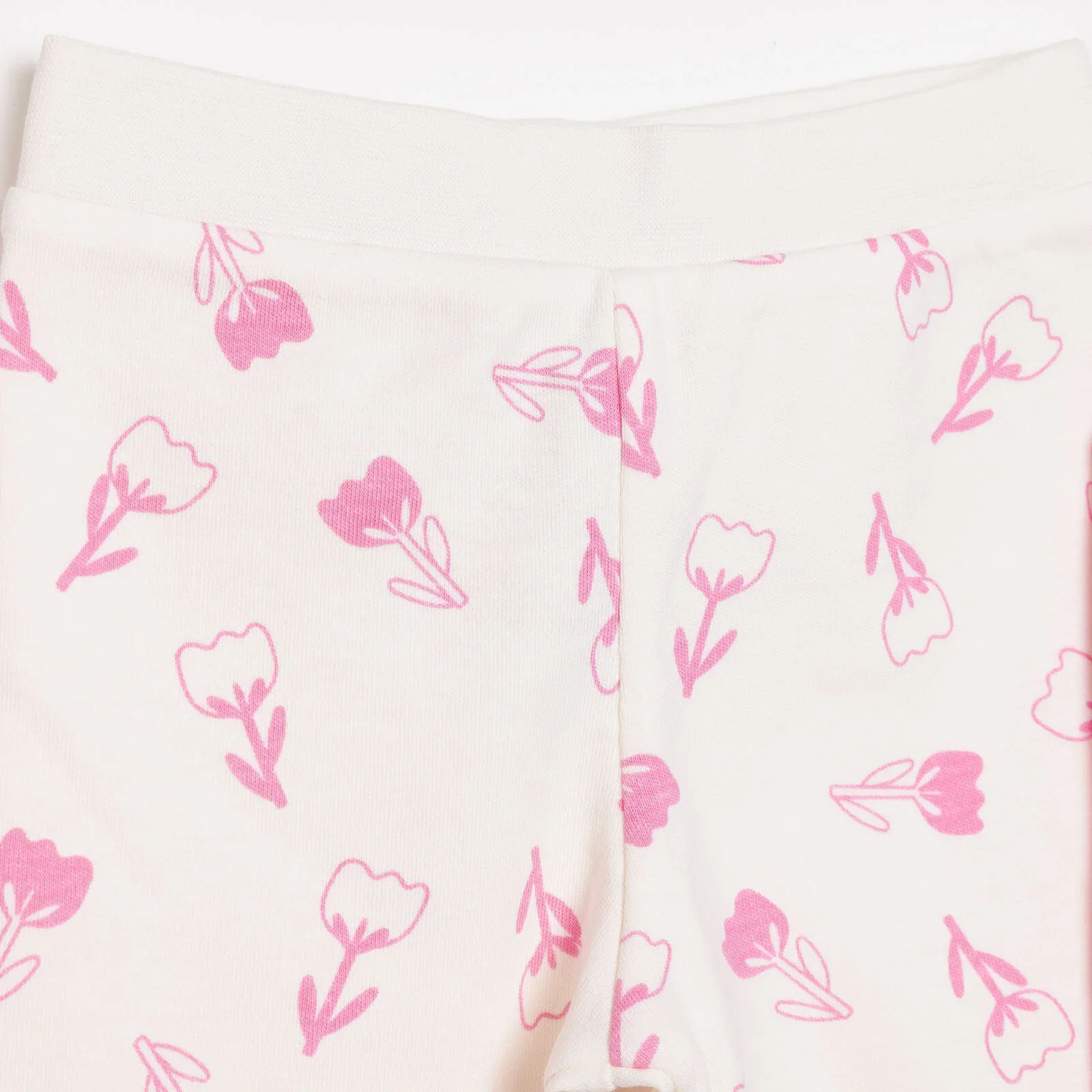 HelloBaby Basic Girl Joggers 2 pcs - Fuchsia - Image 3