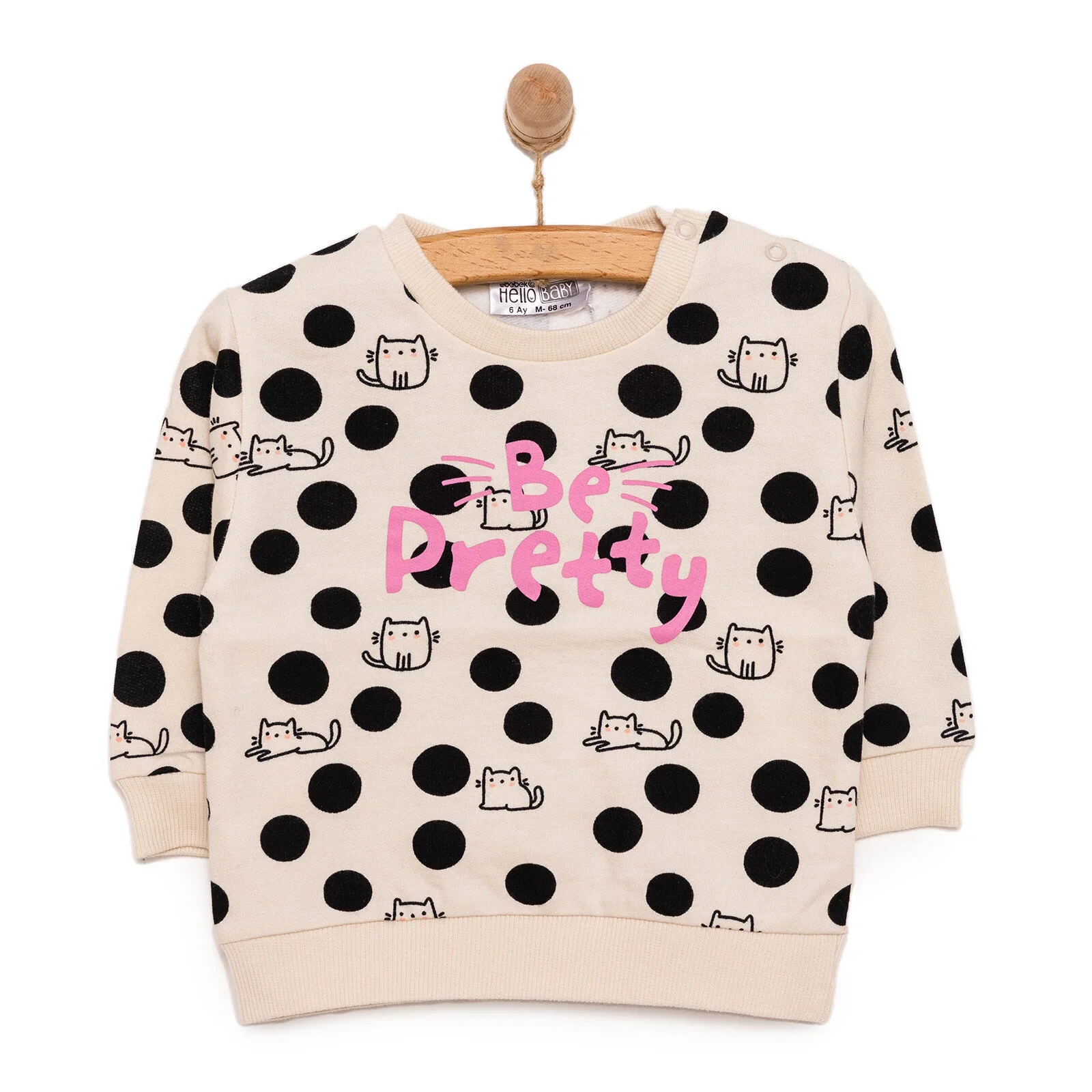 HelloBaby Basic Low Raised Sweatshirt - Printed - Image 3