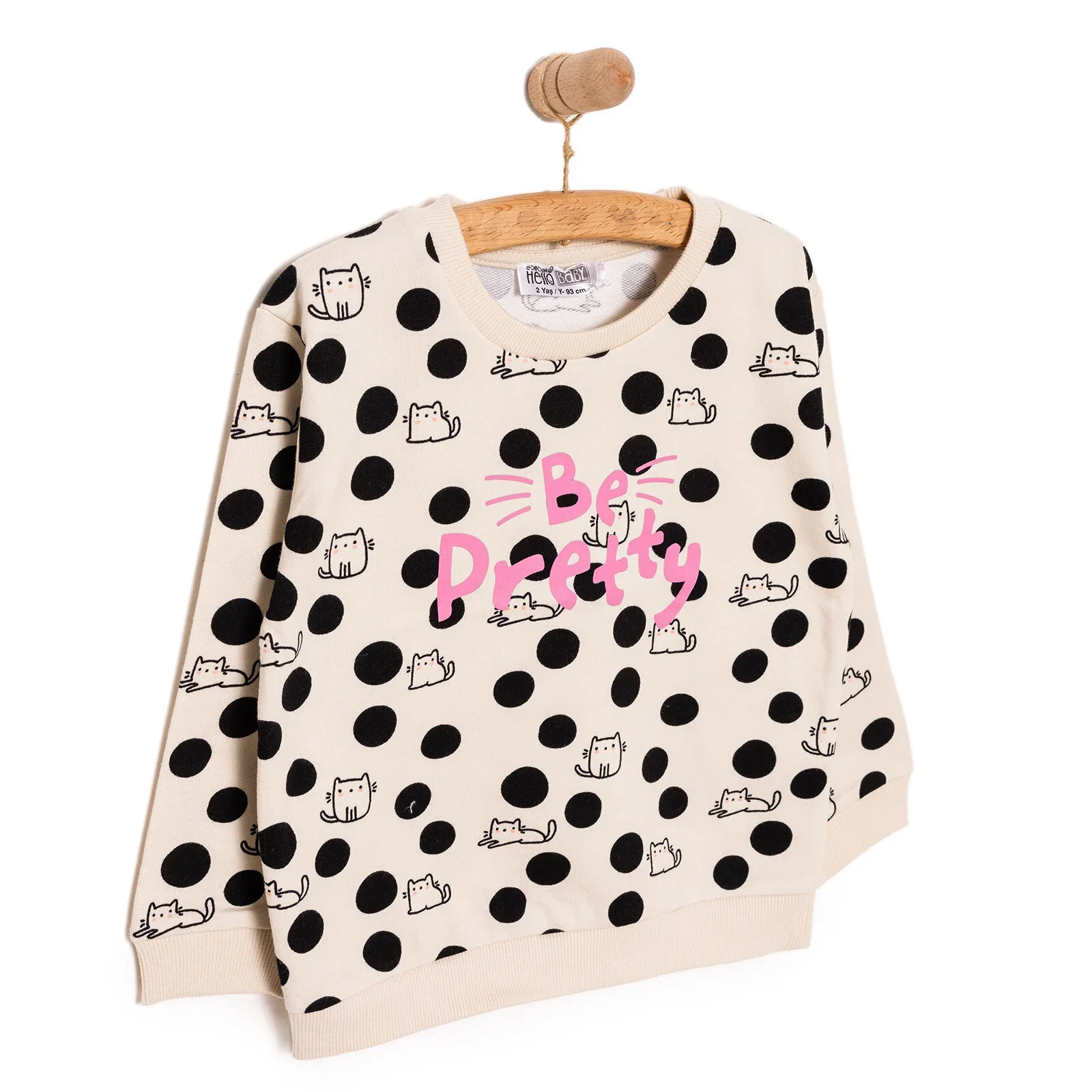 HelloBaby Basic Low Raised Sweatshirt - Printed - Image 8
