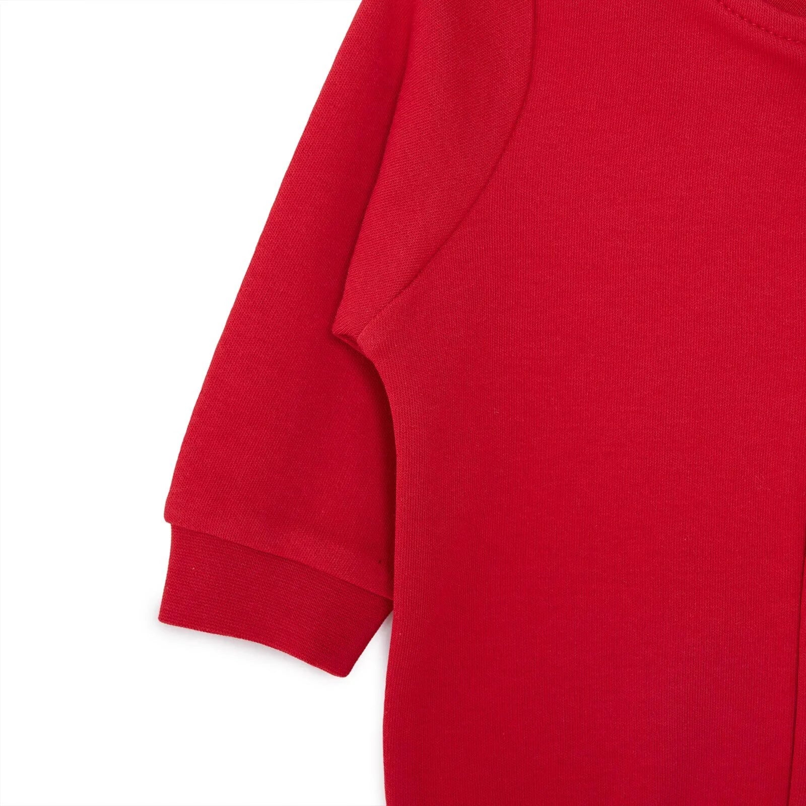 HelloBaby Basic Rib Cardigan - Red - Image 4