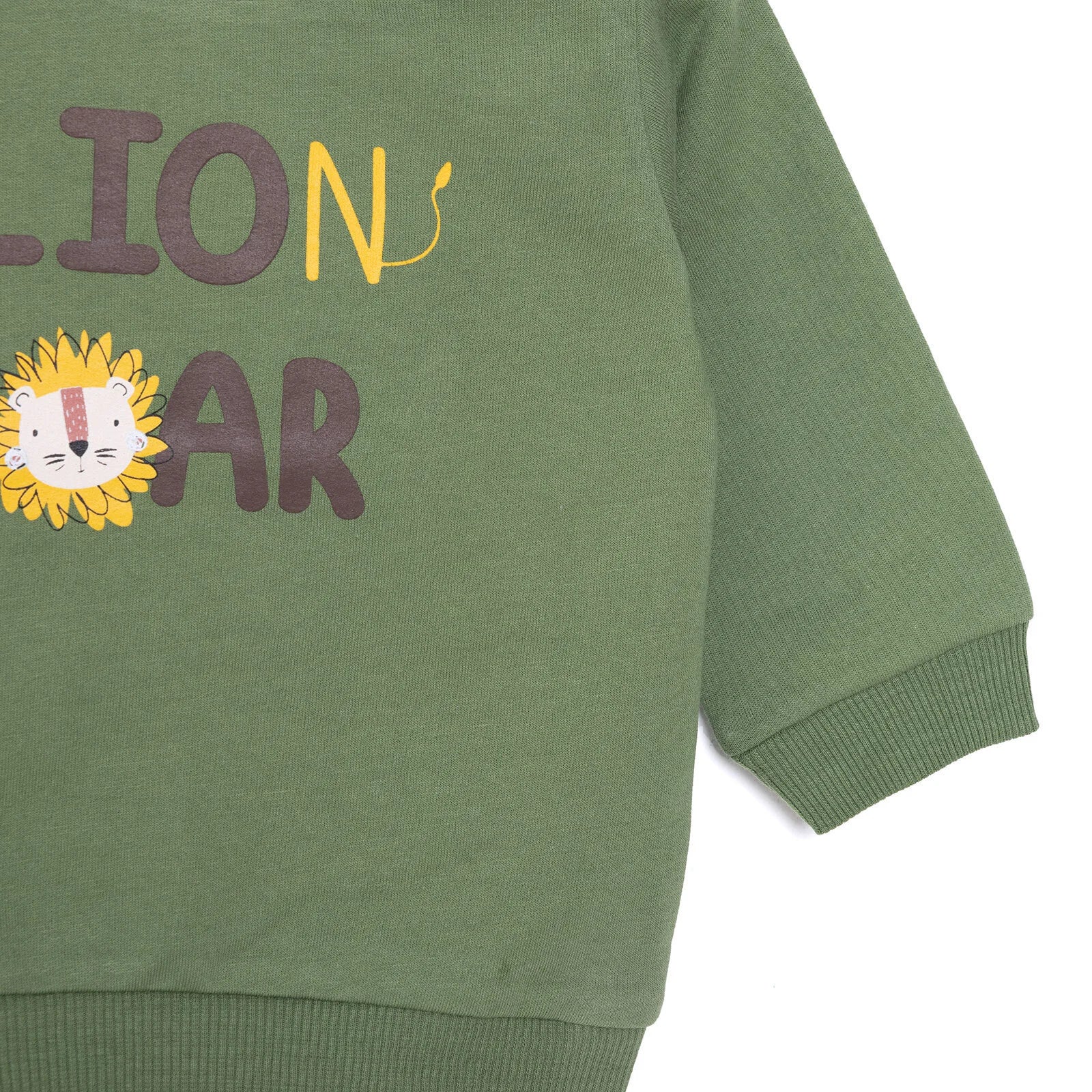 HelloBaby Basic Sweatshirt - Dark Green - Image 4
