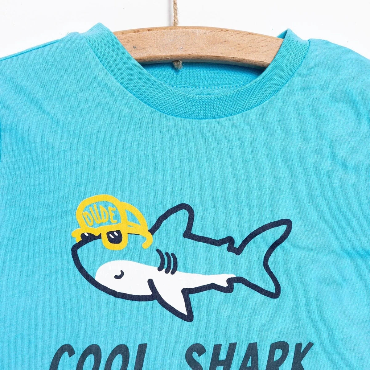 HelloBaby Basic Tshirt - Turquois - Image 4
