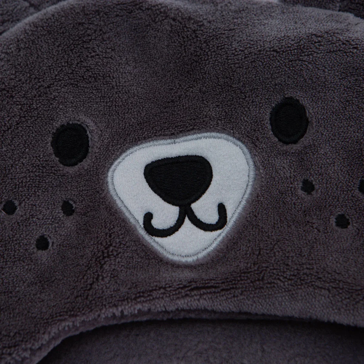 HelloBaby Beanie - Dark Grey - Image 3
