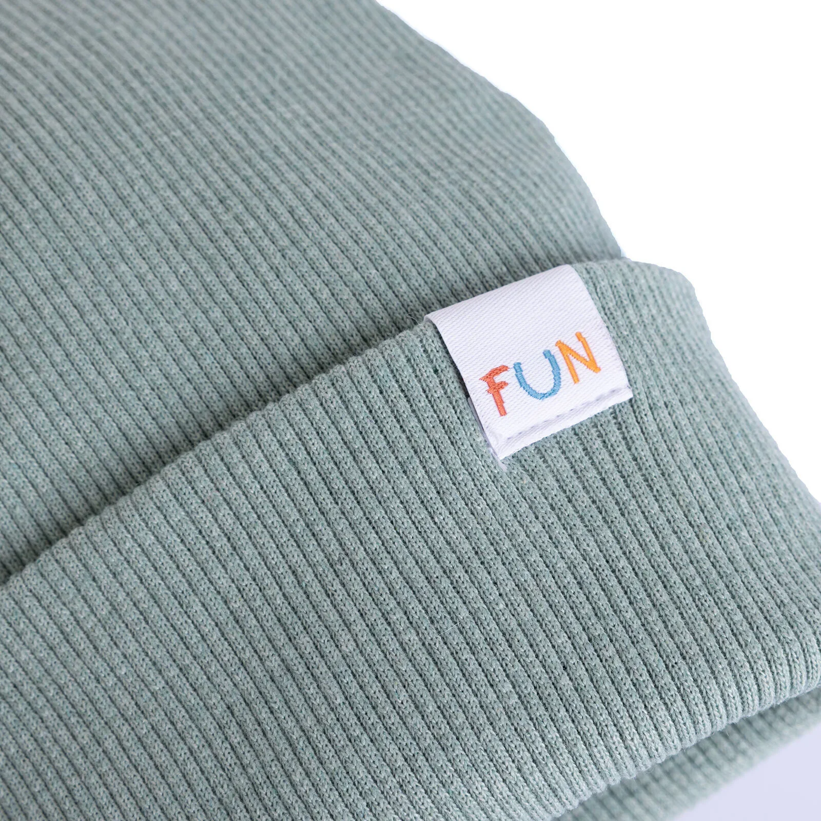 HelloBaby Beanie - Dark Mint - Image 6