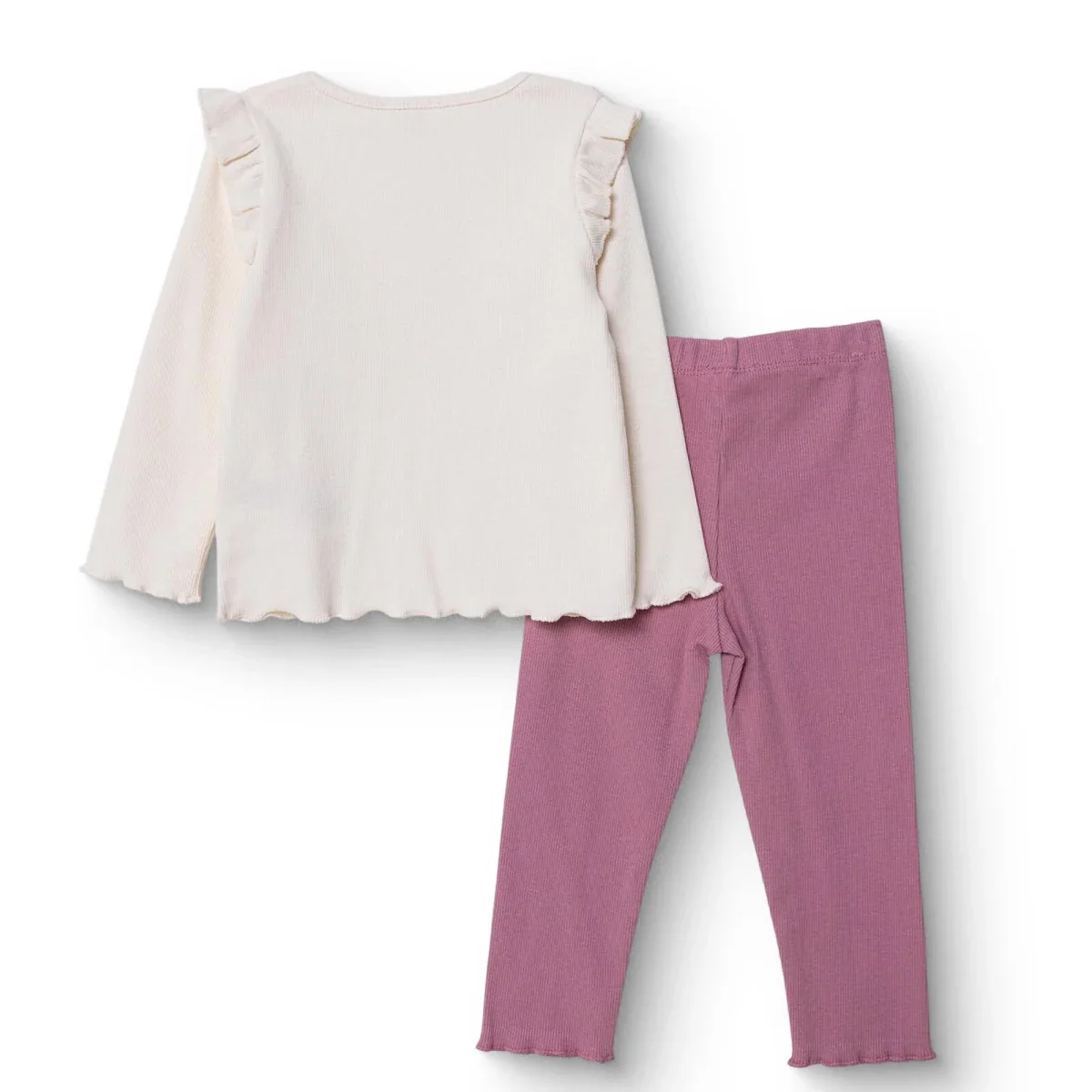 HelloBaby Blouse Leggings - Ecru - Image 2