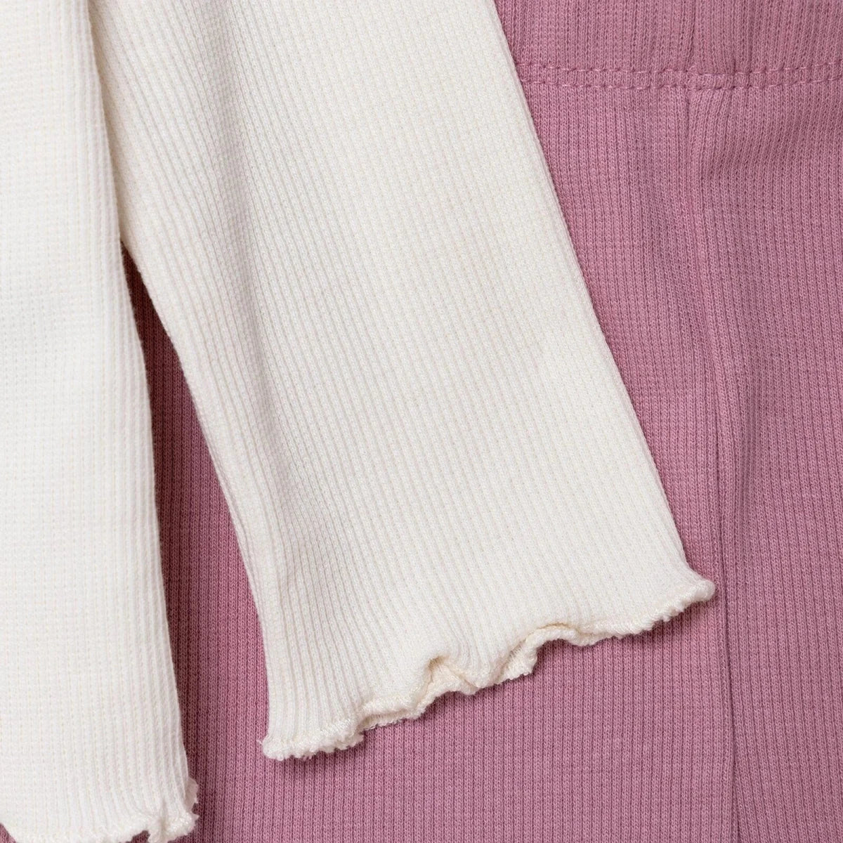 HelloBaby Blouse Leggings - Ecru - Image 5