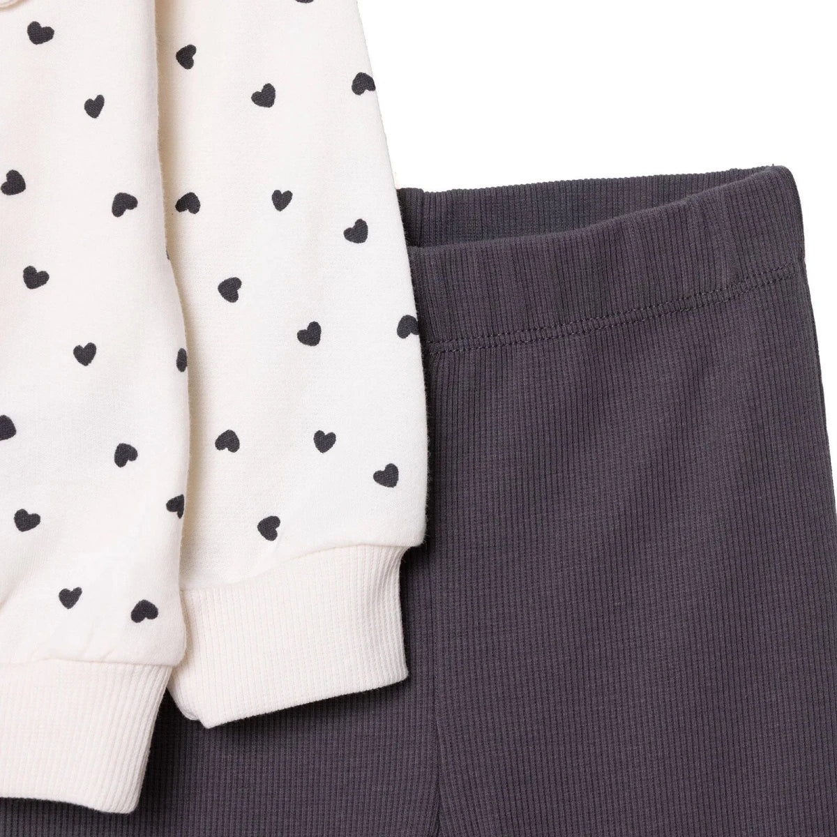 HelloBaby Blouse-Leggings - Ecru Printed - Image 6