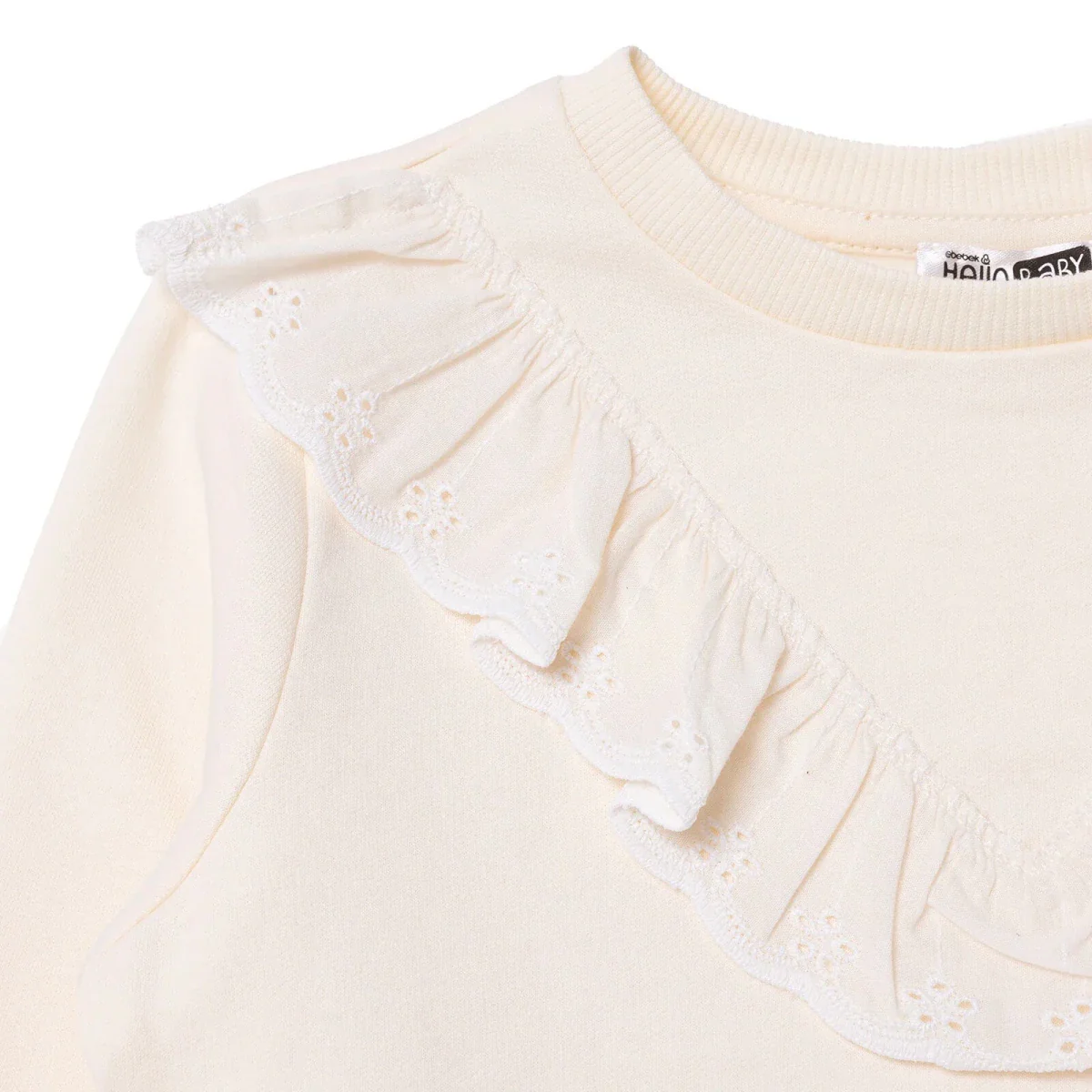 HelloBaby Blouse Trousers - Ecru - Image 3