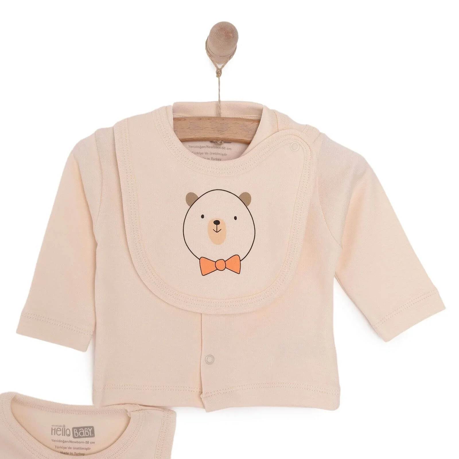HelloBaby Boy Newborn Set 10 pcs - Ecru - Image 2