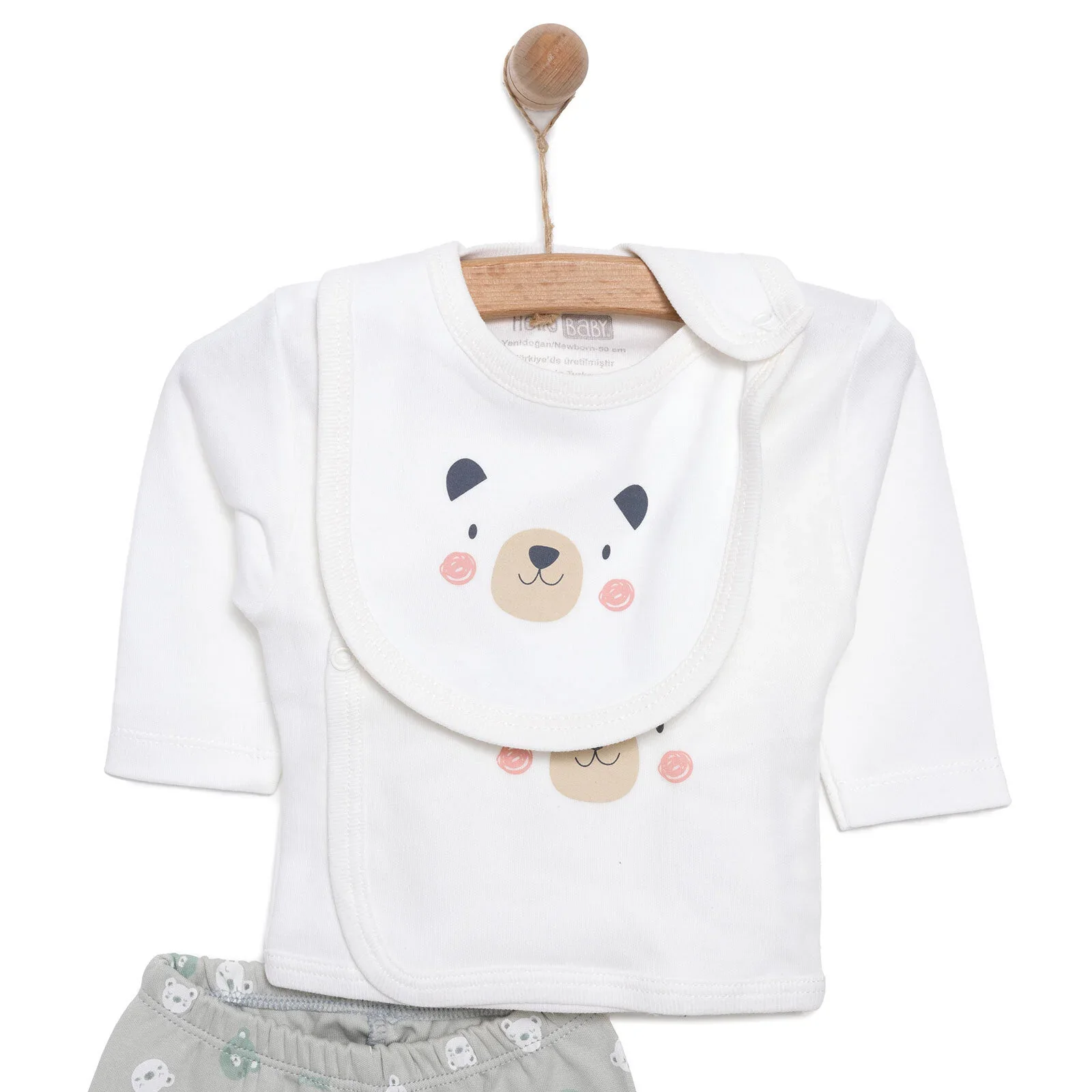 HelloBaby Boy 10pcs Newborn Set - Green - Image 5